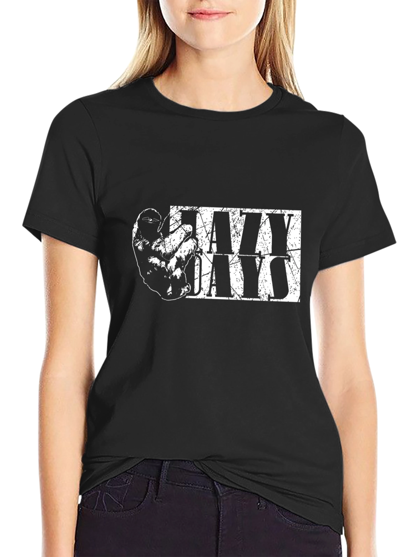 Lazy Days Graphic Tee - Relaxed Comfort