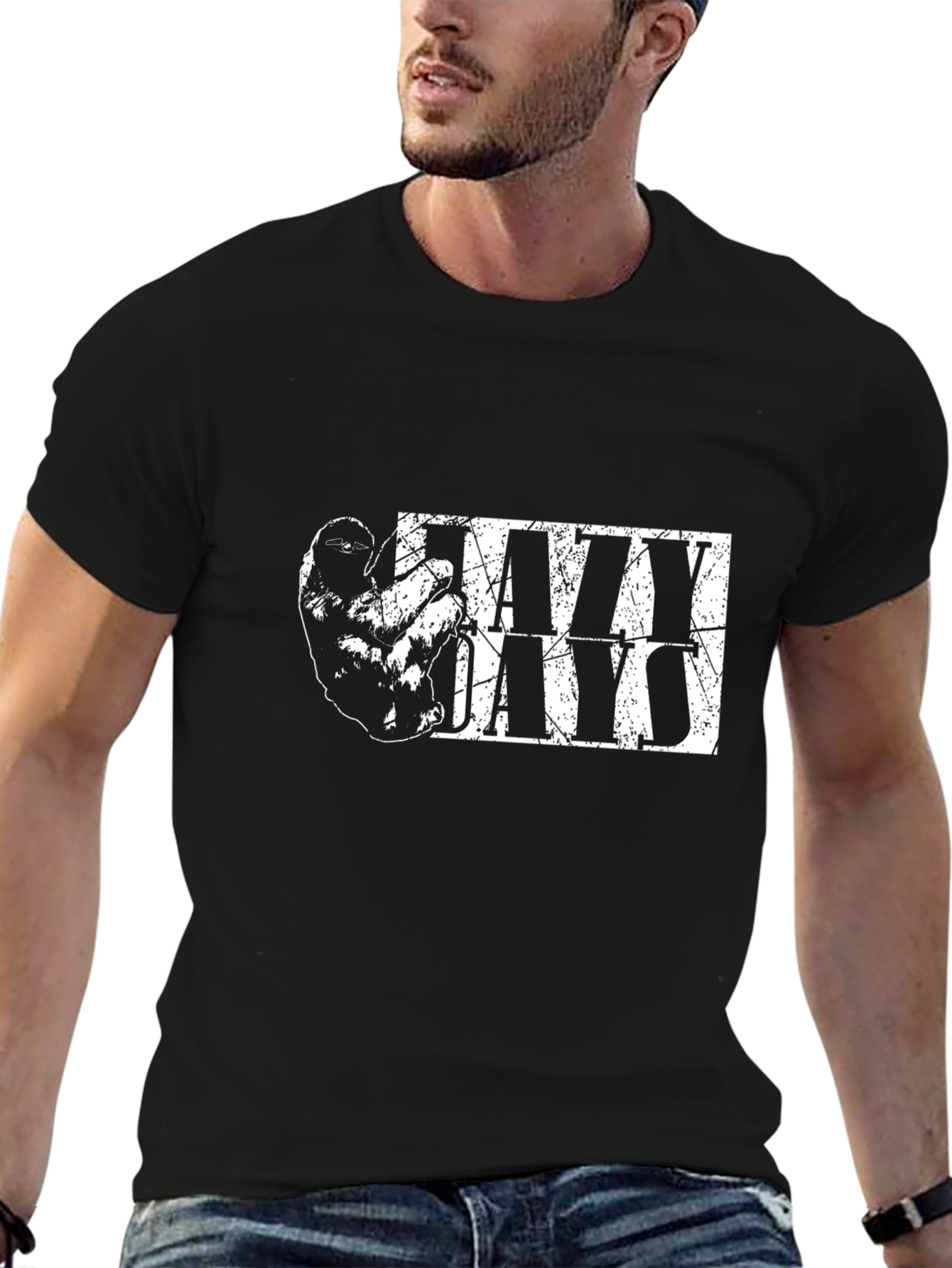 Lazy Days Graphic Tee - Relaxed Comfort