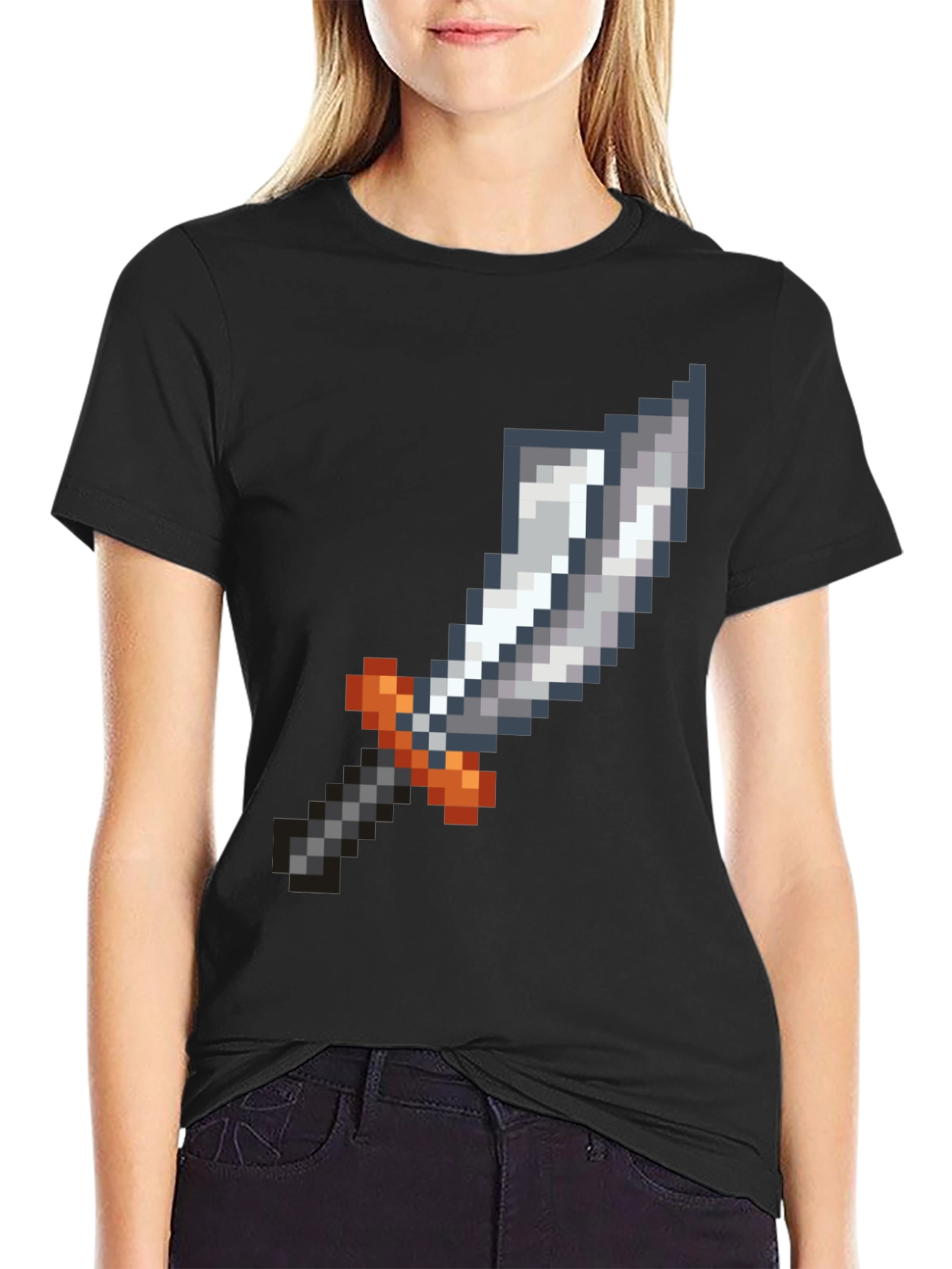 Pixel Sword T-Shirt - Gamer Style