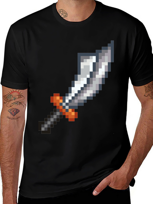 Pixel Sword T-Shirt - Gamer Style