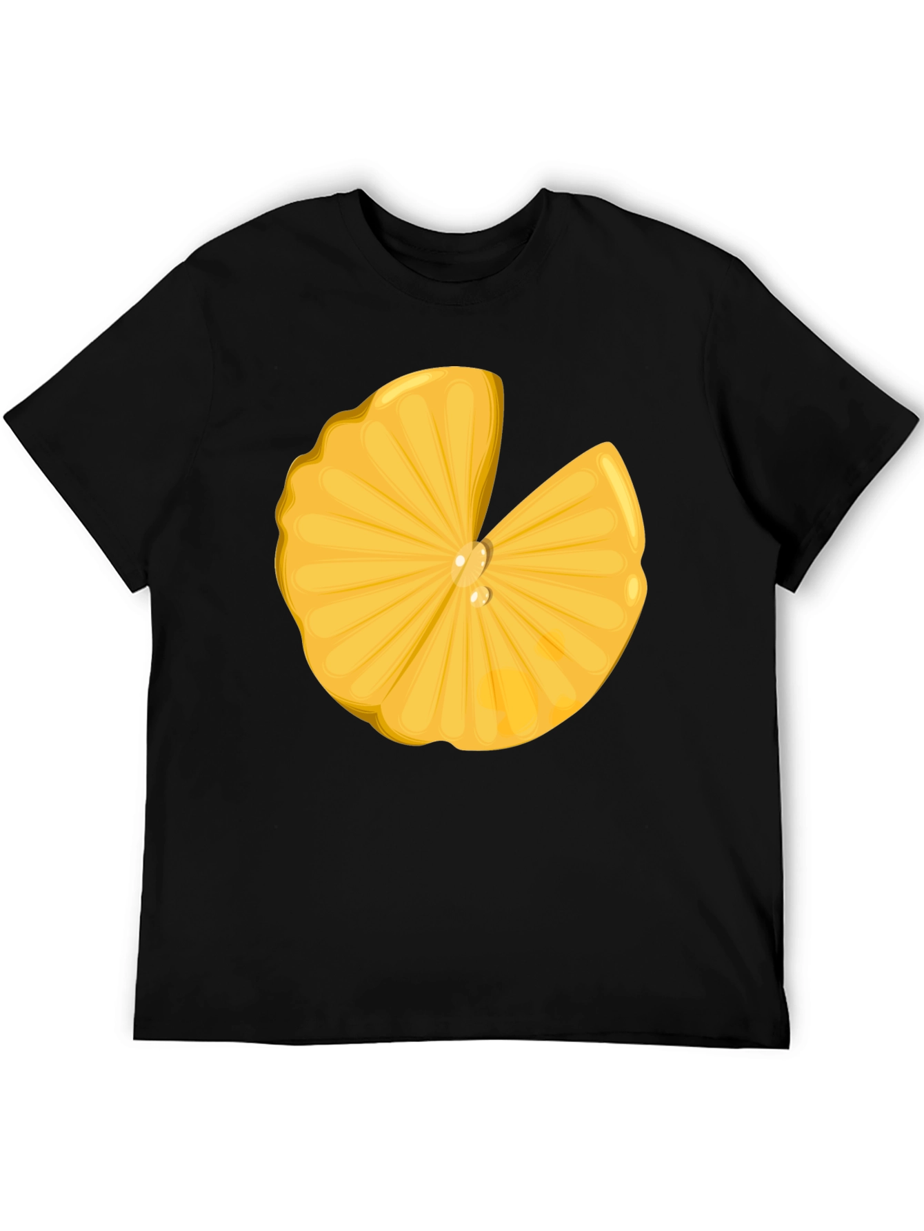 Citrus Slice Graphic Tee - Fresh Summer Style!