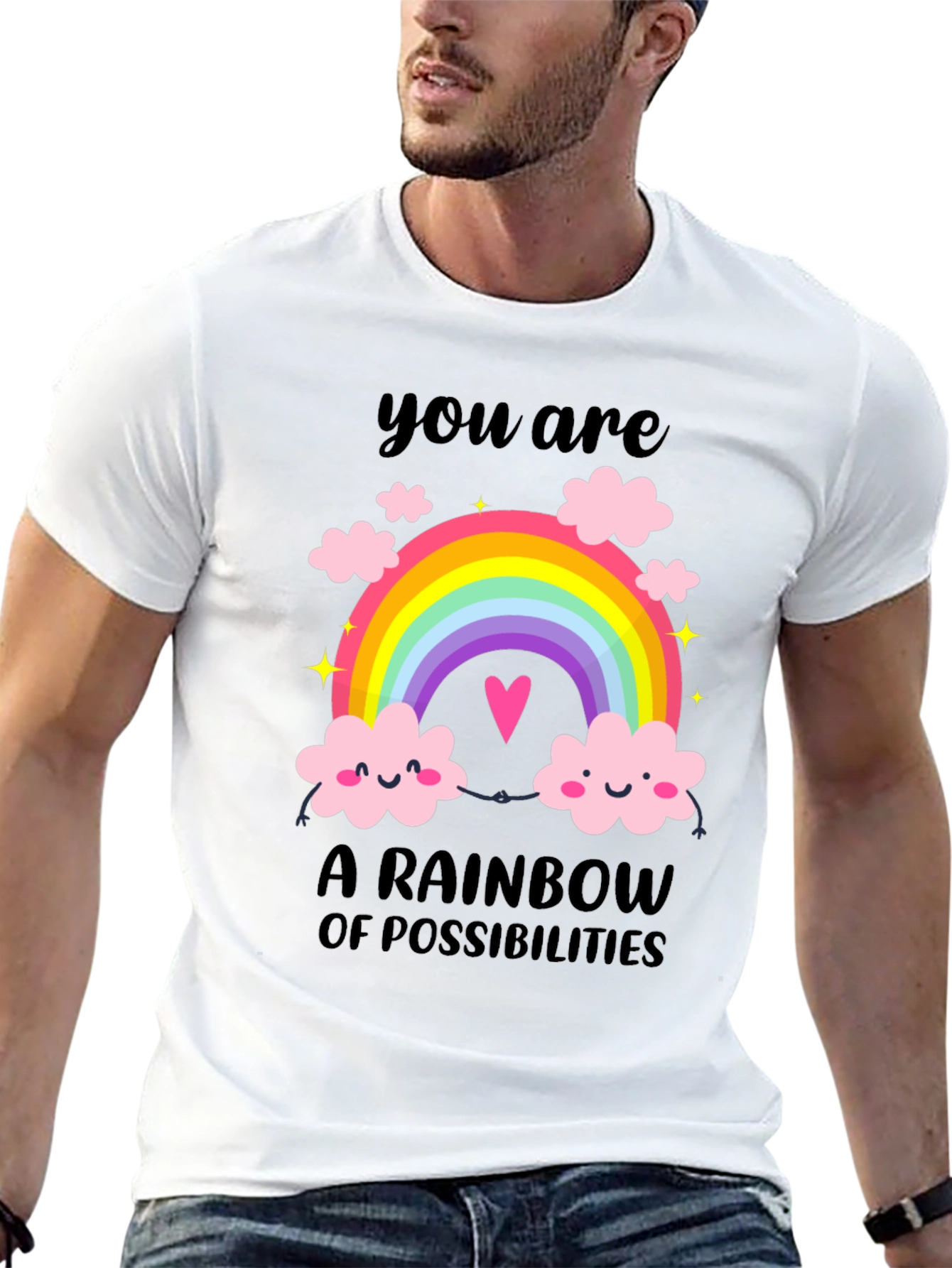 Rainbow of Possibilities Graphic Tee
