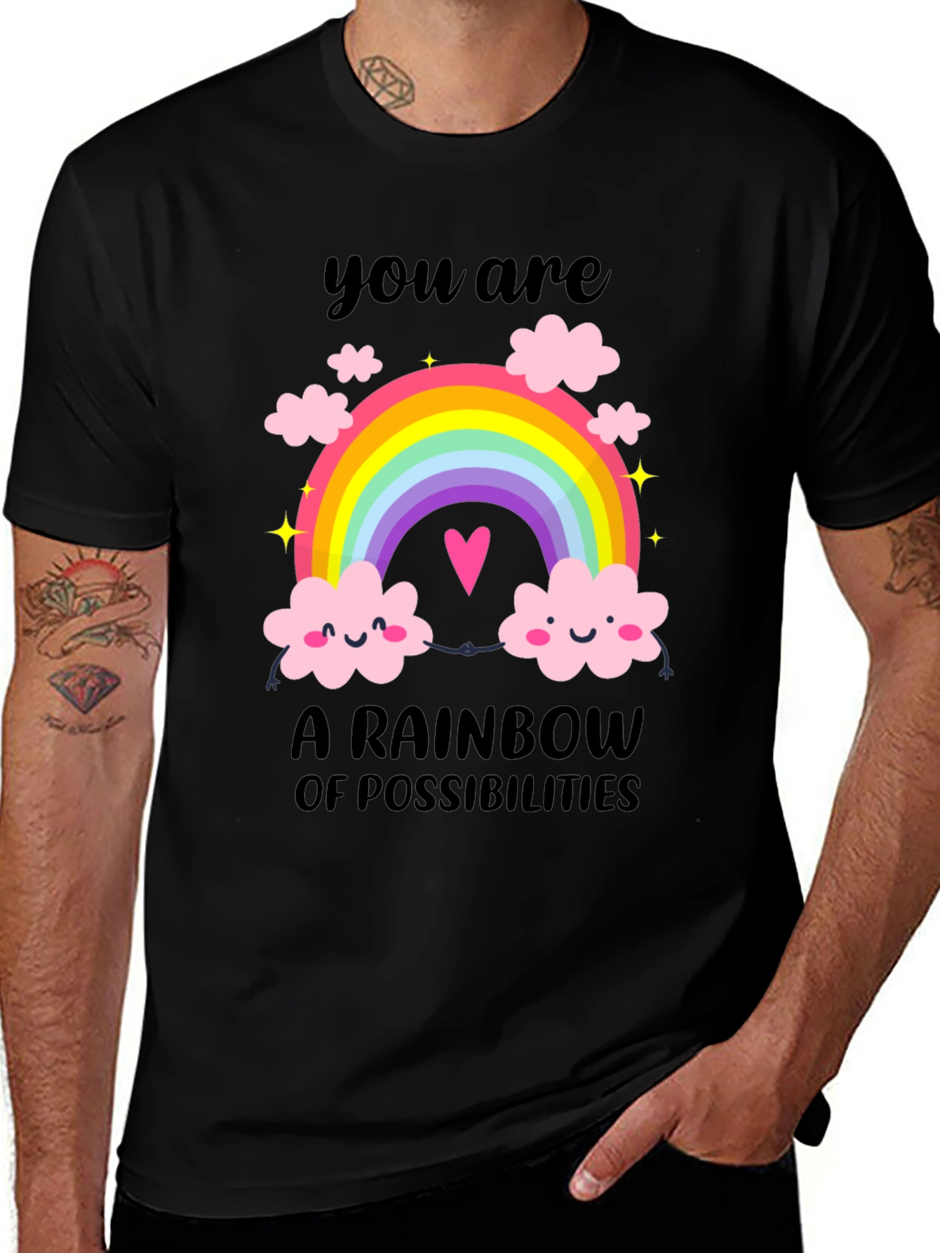 Rainbow of Possibilities Graphic Tee