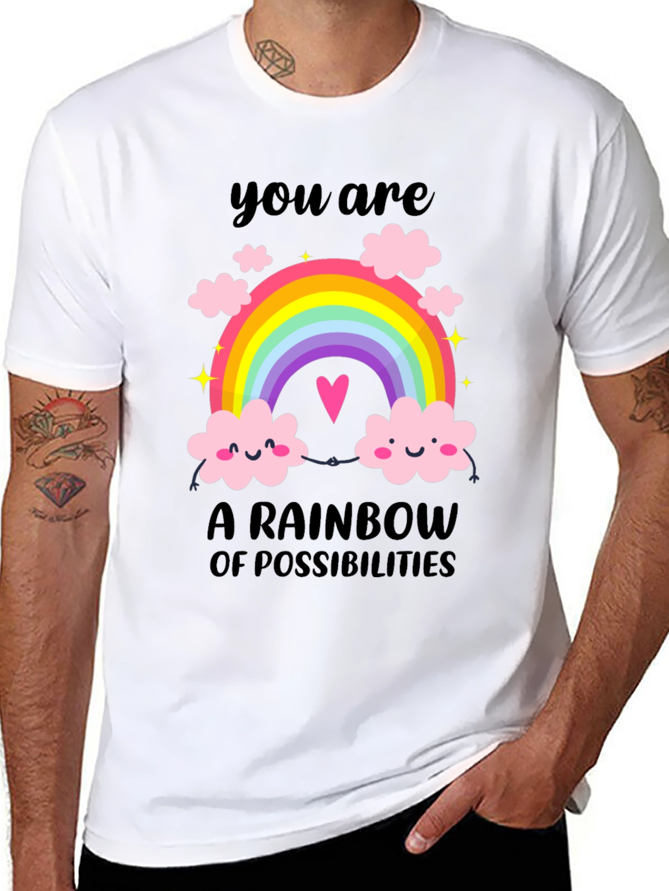 Rainbow of Possibilities Graphic Tee
