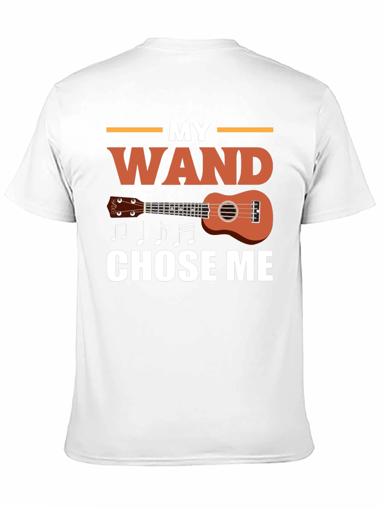 My Wand Chose Me Ukulele T-Shirt