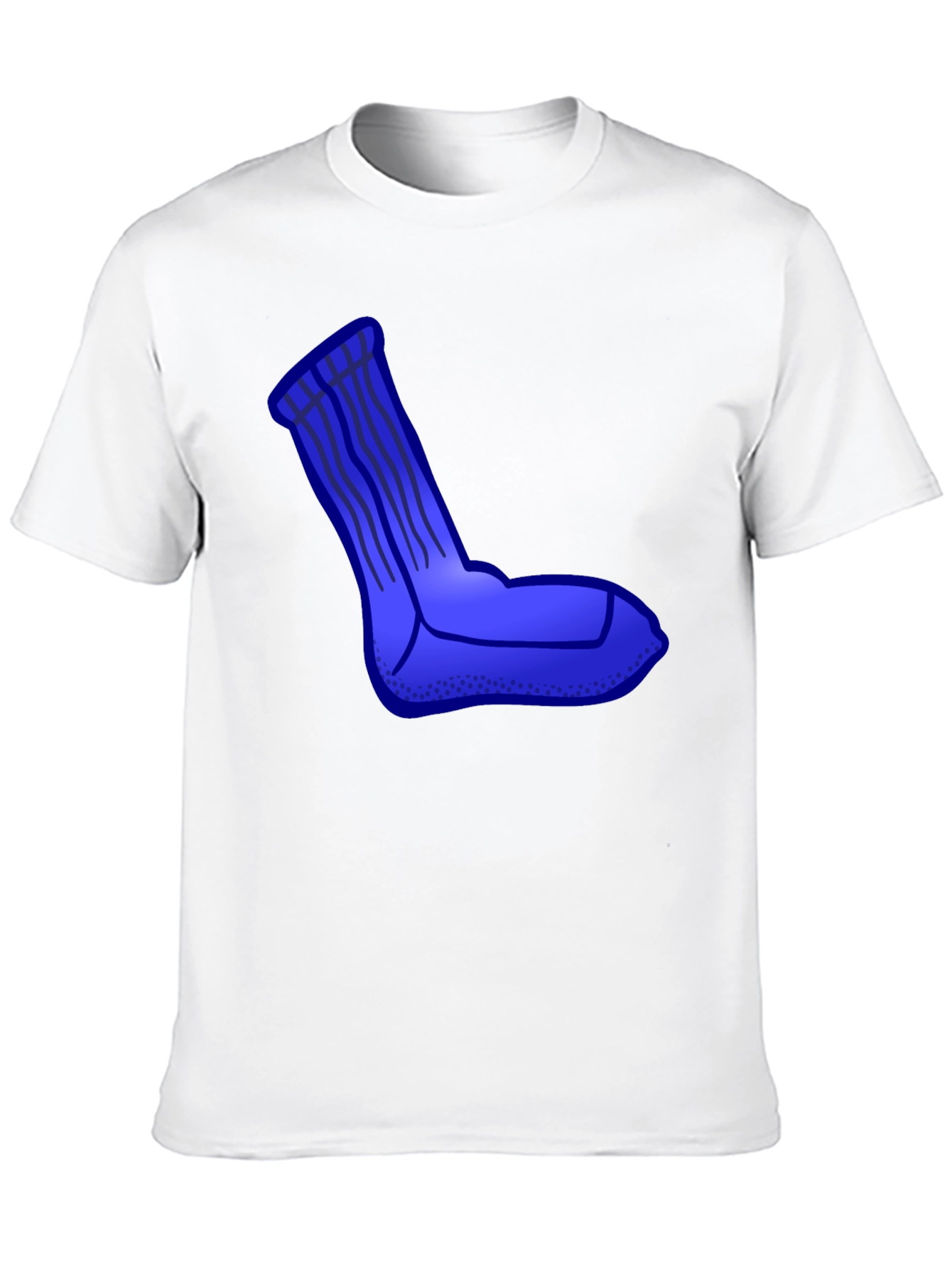 Sock Graphic Black T-Shirt
