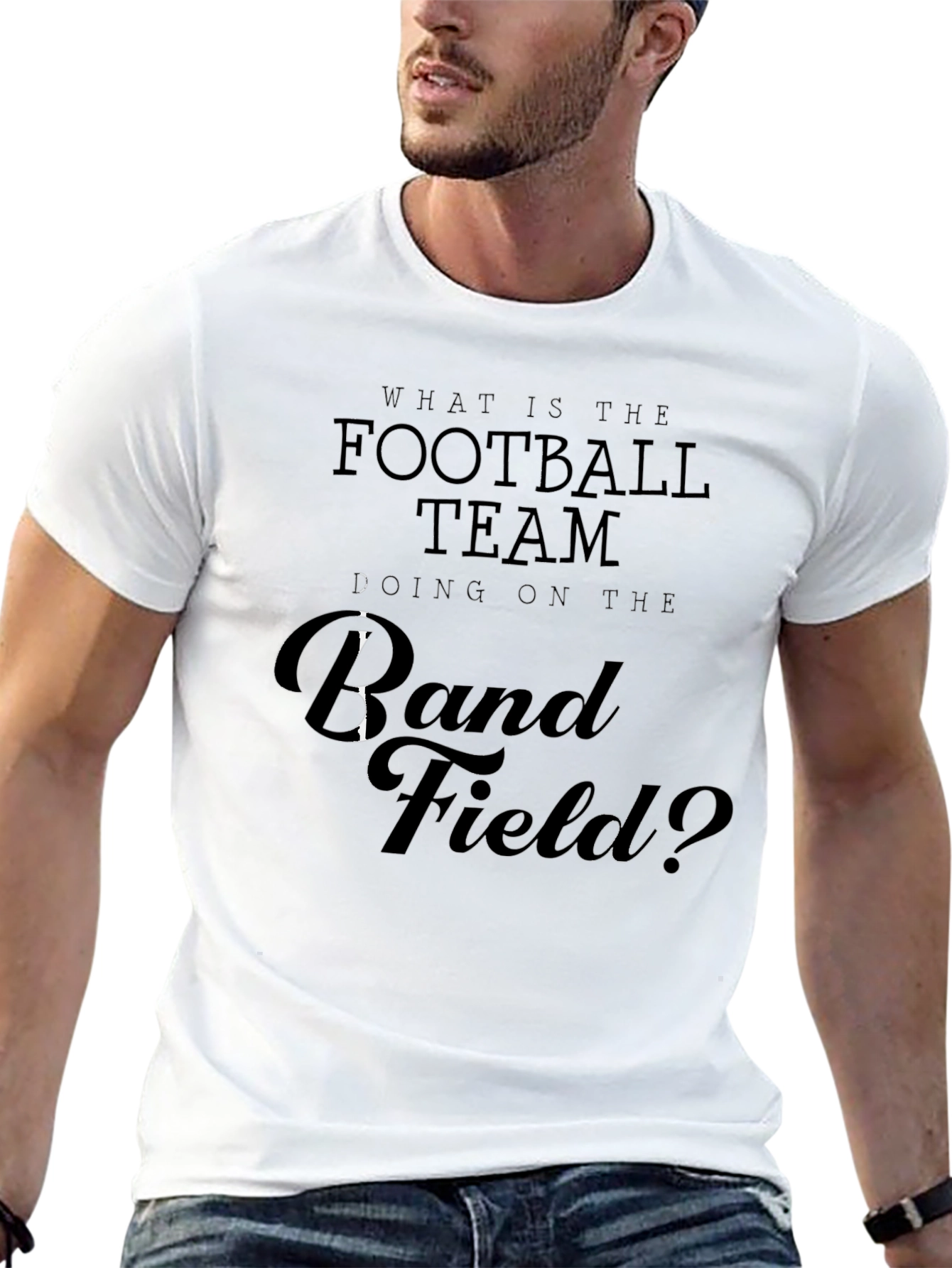 Funny Football Team Graphic Tee