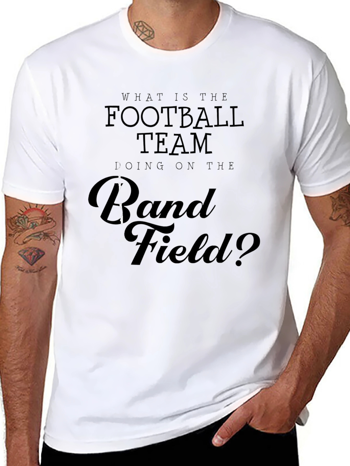 Funny Football Team Graphic Tee