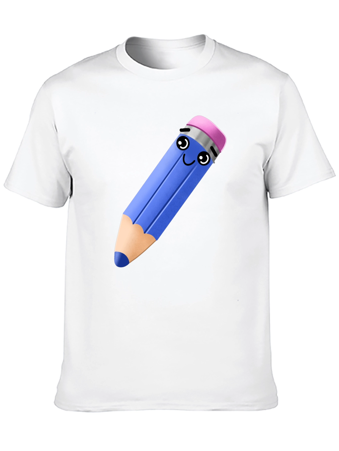 Cute Pencil Graphic T-Shirt