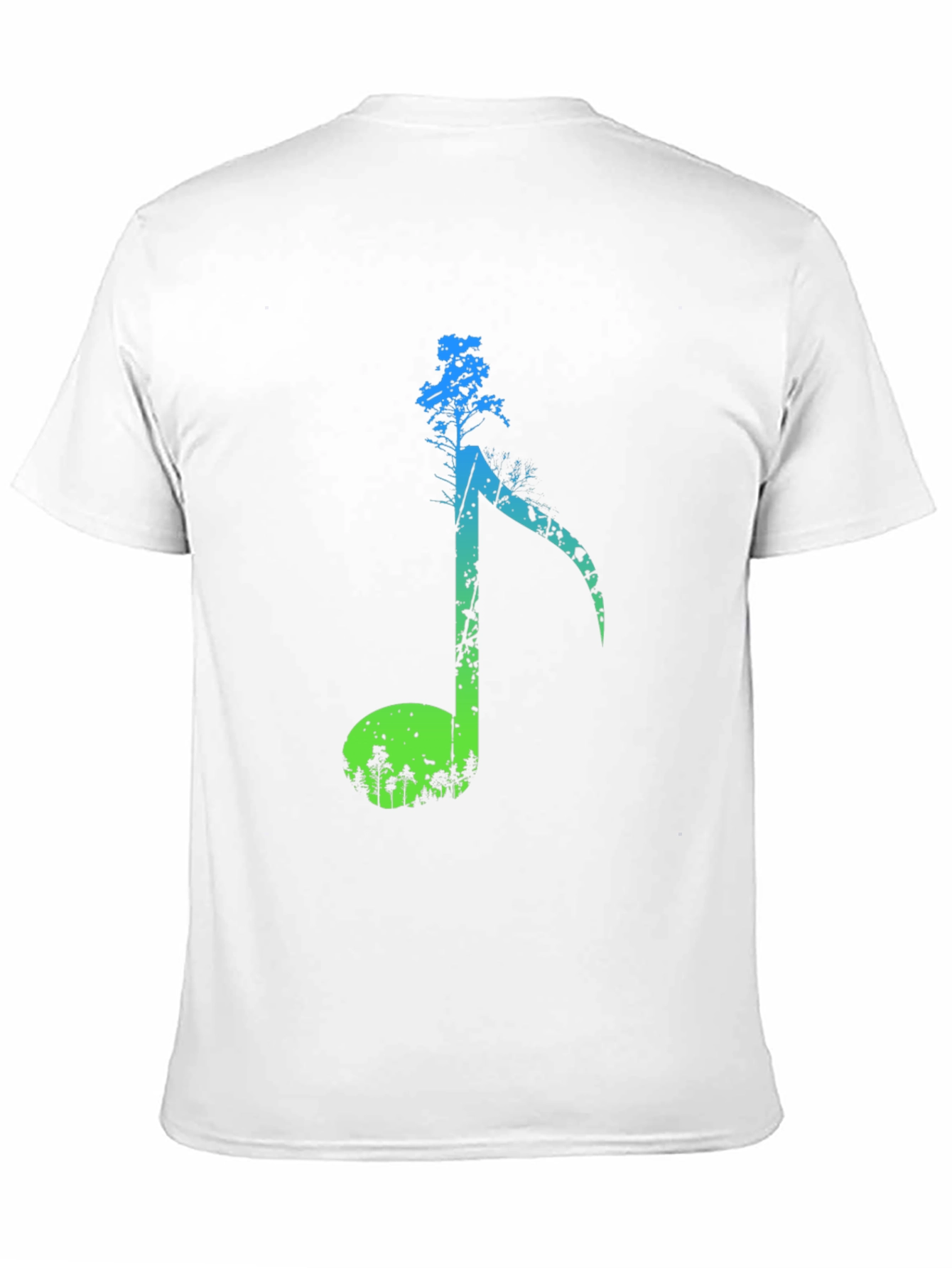 Music Note Forest Graphic Tee