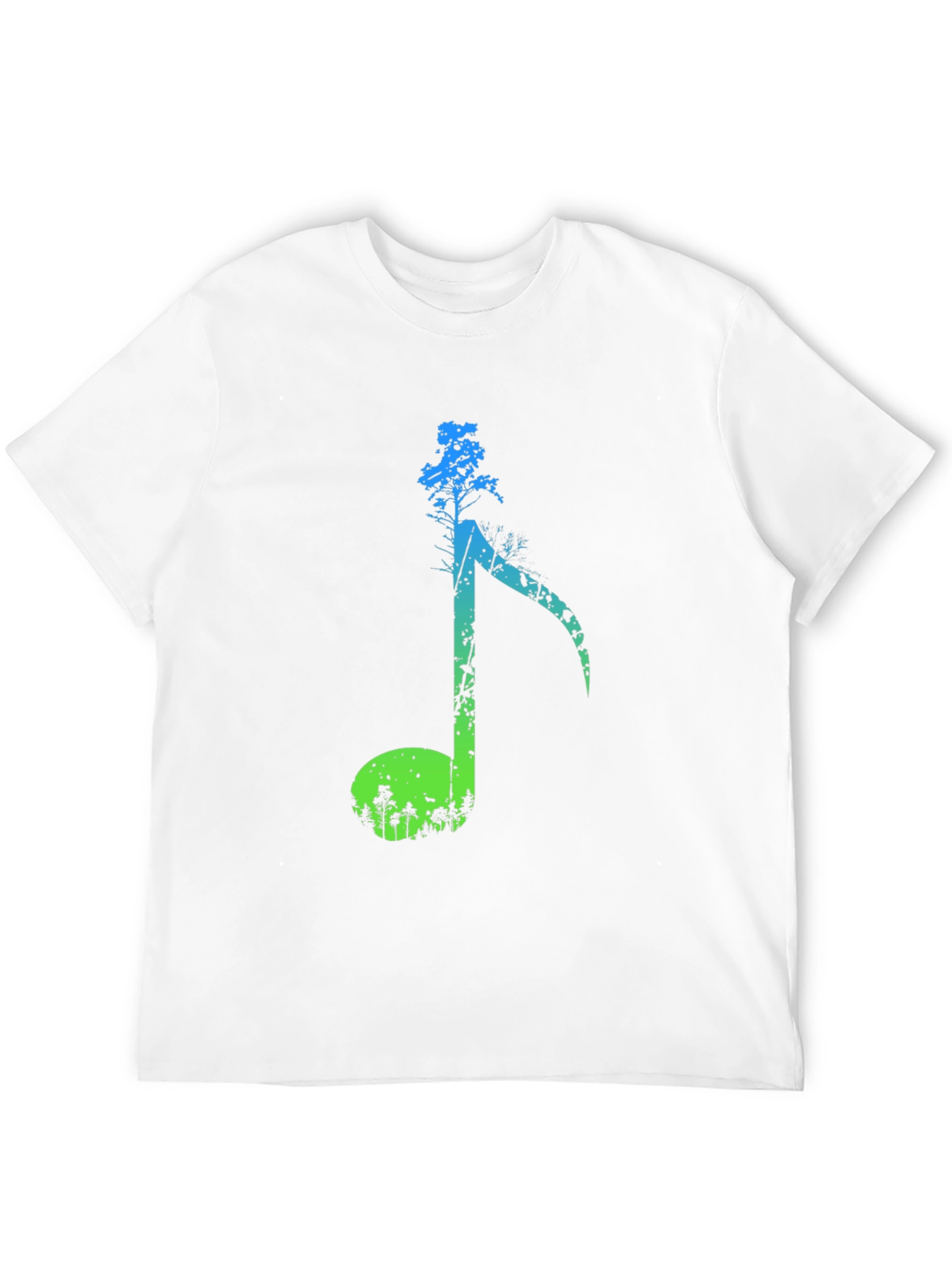 Music Note Forest Graphic Tee