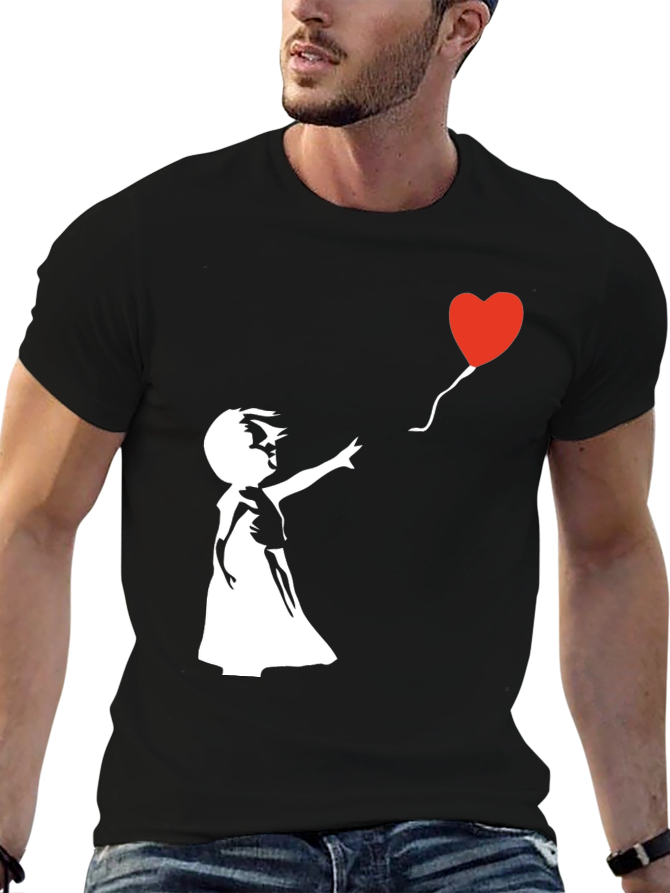 Heart Balloon Graphic Tee