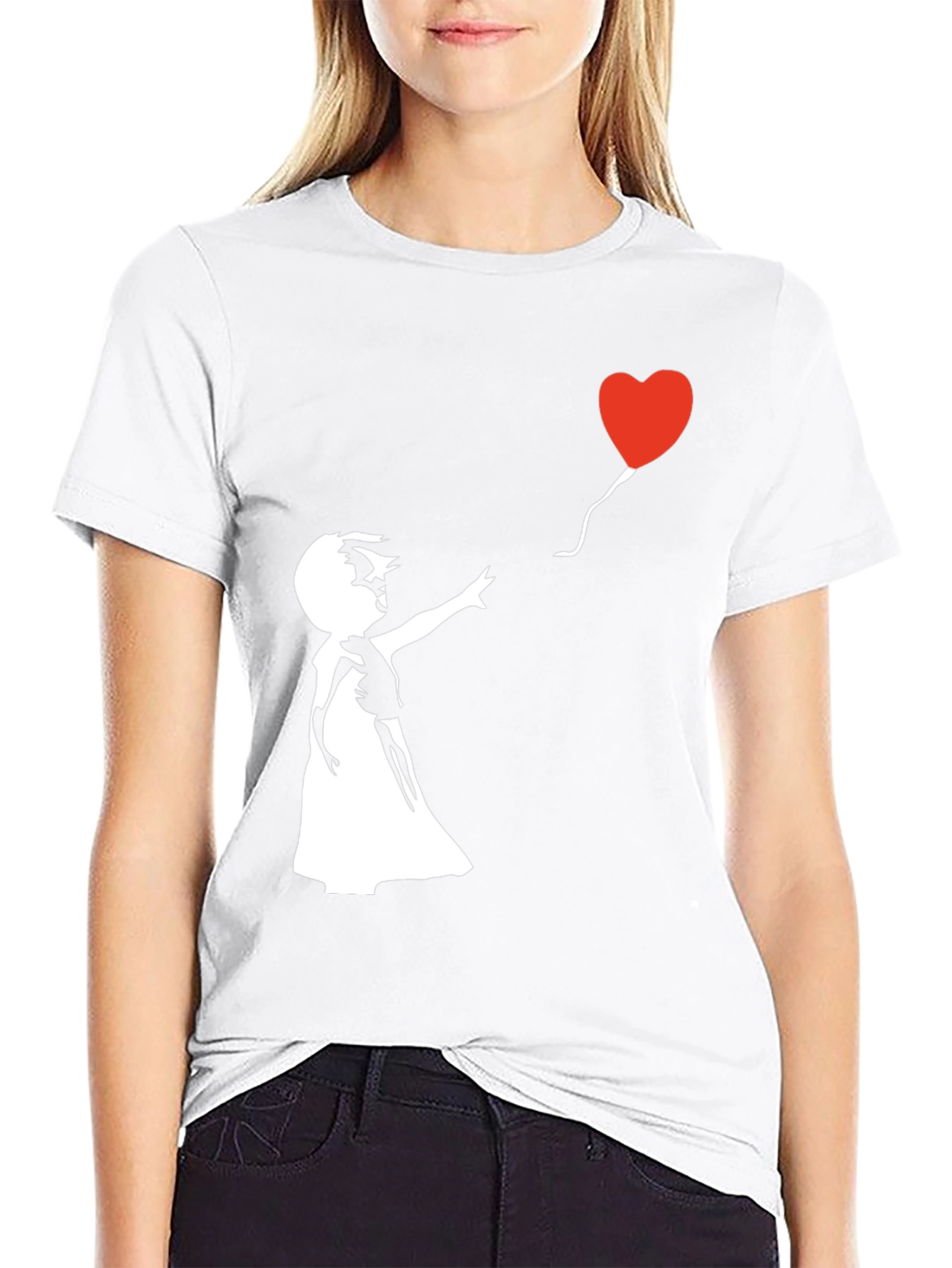 Heart Balloon Graphic Tee