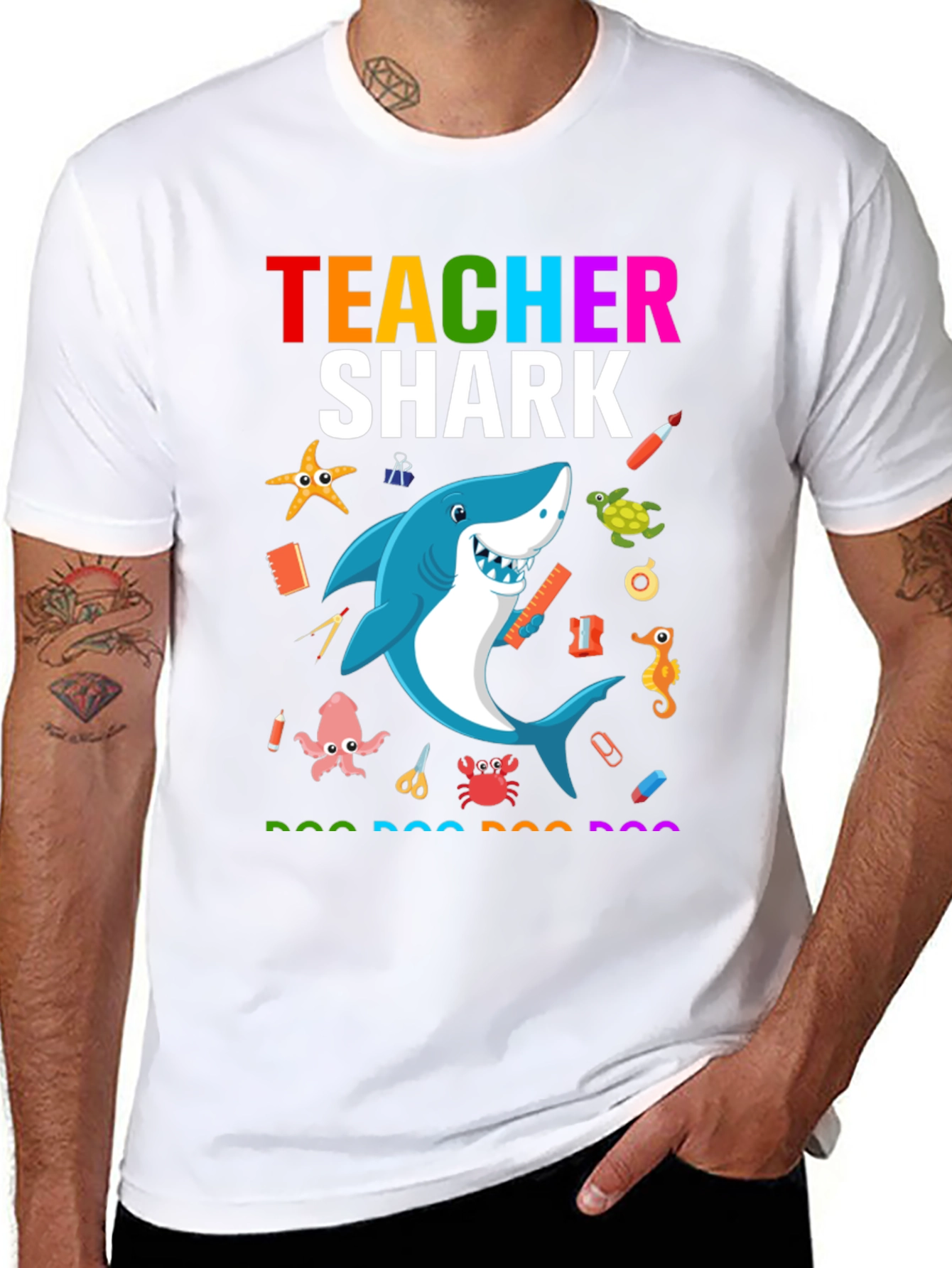 Teacher Shark T-Shirt - Back to School