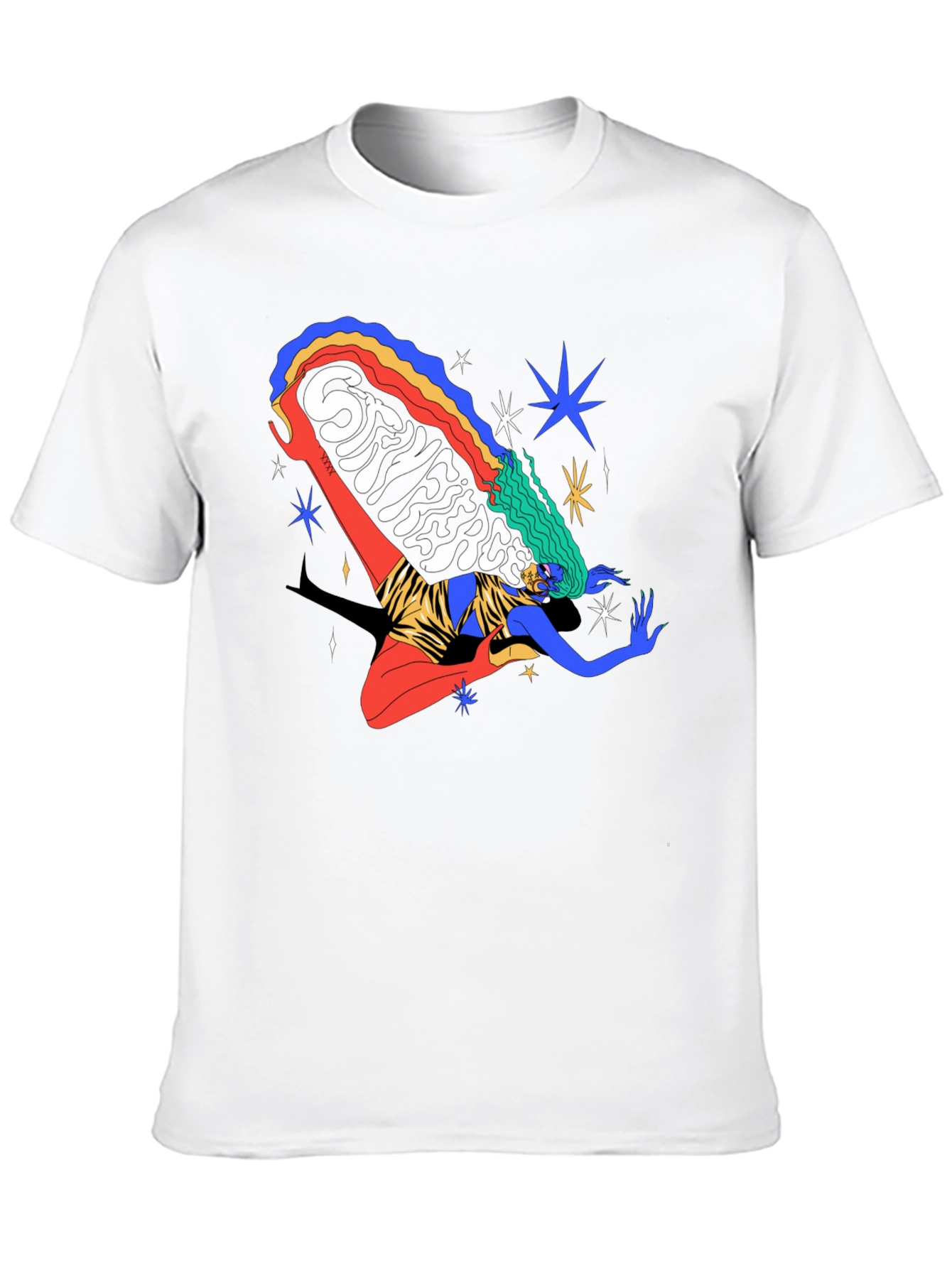 Stay Fierce Graphic Tee - Bold & Unique Design