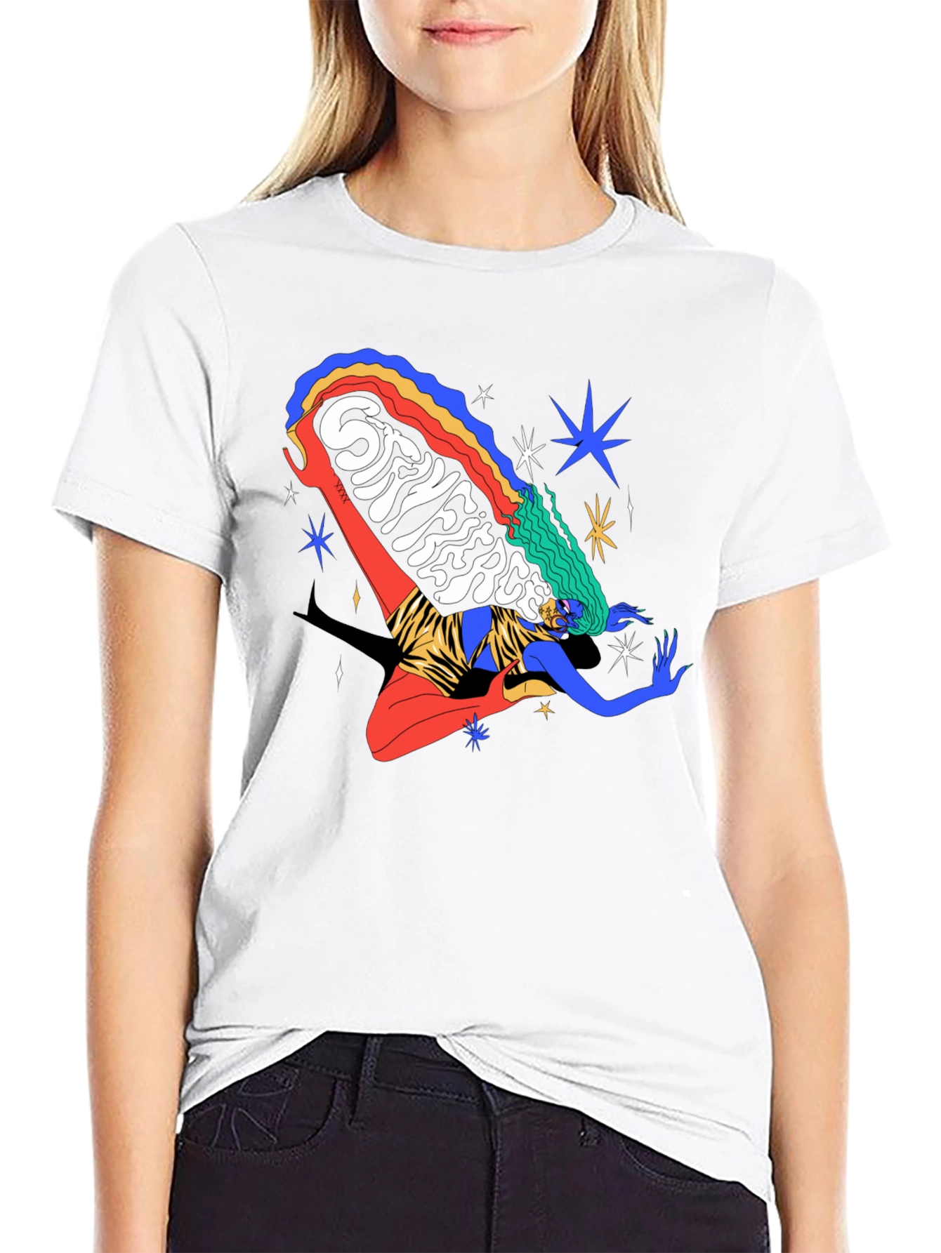 Stay Fierce Graphic Tee - Bold & Unique Design