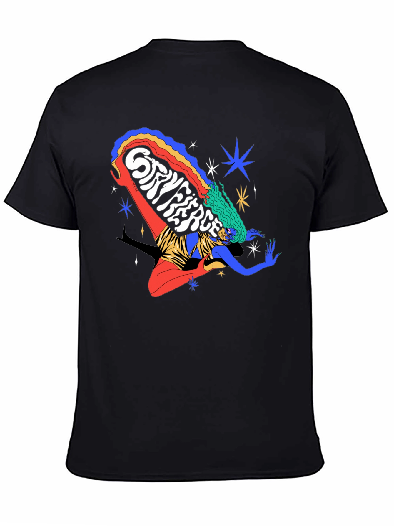 Stay Fierce Graphic Tee - Bold & Unique Design