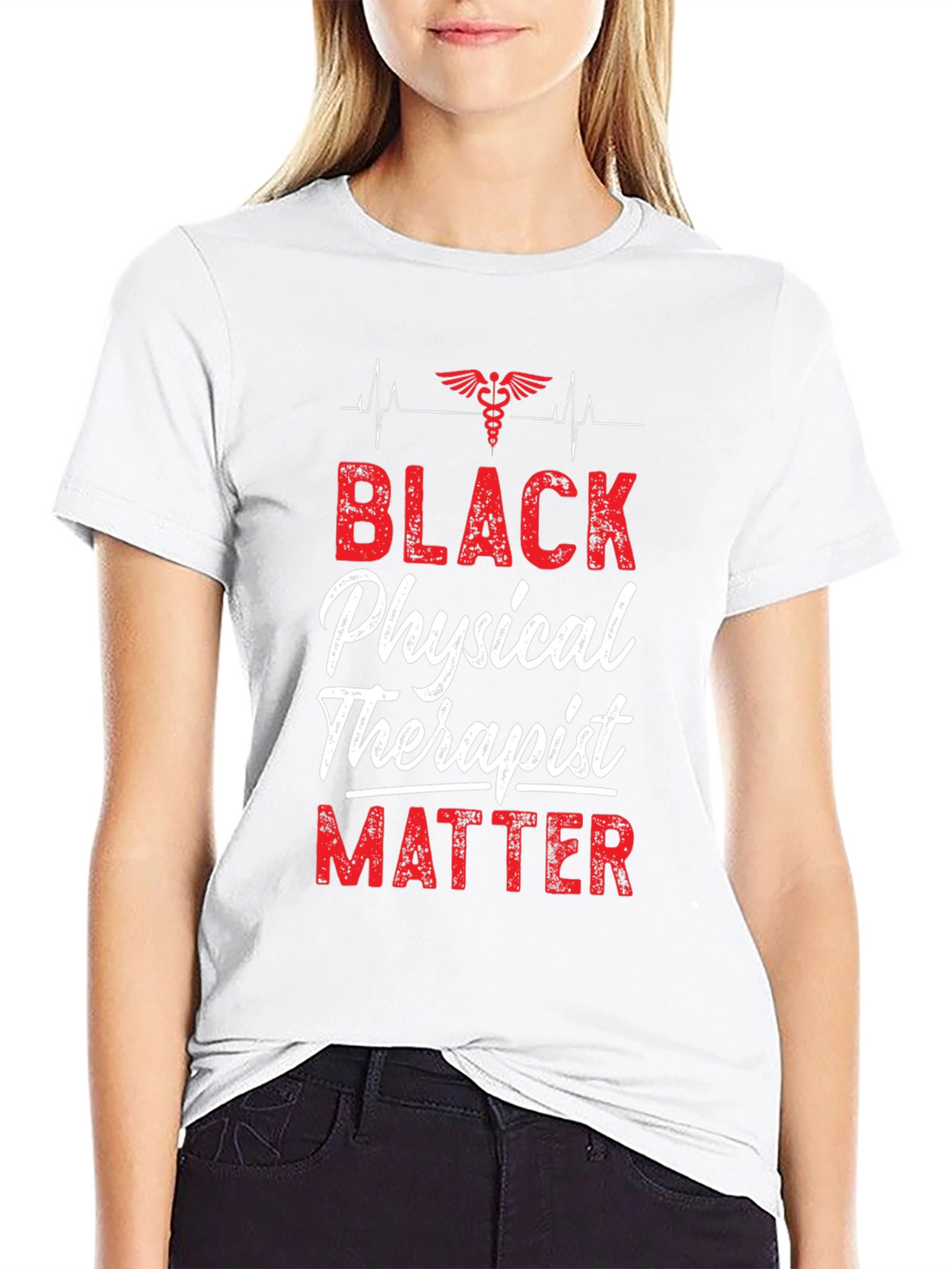 Black Physical Therapist Matter T-Shirt
