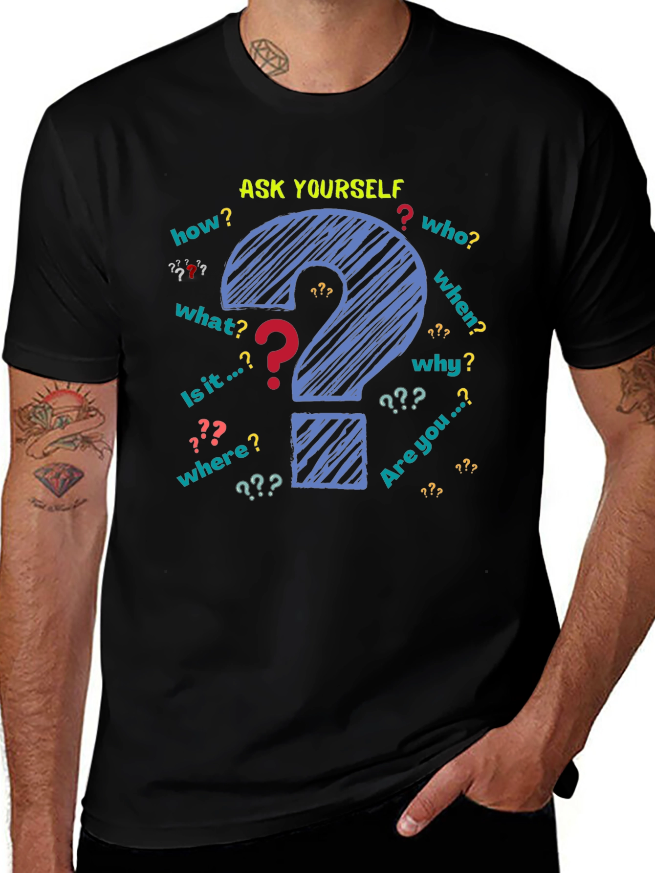 Ask Yourself Graphic T-Shirt