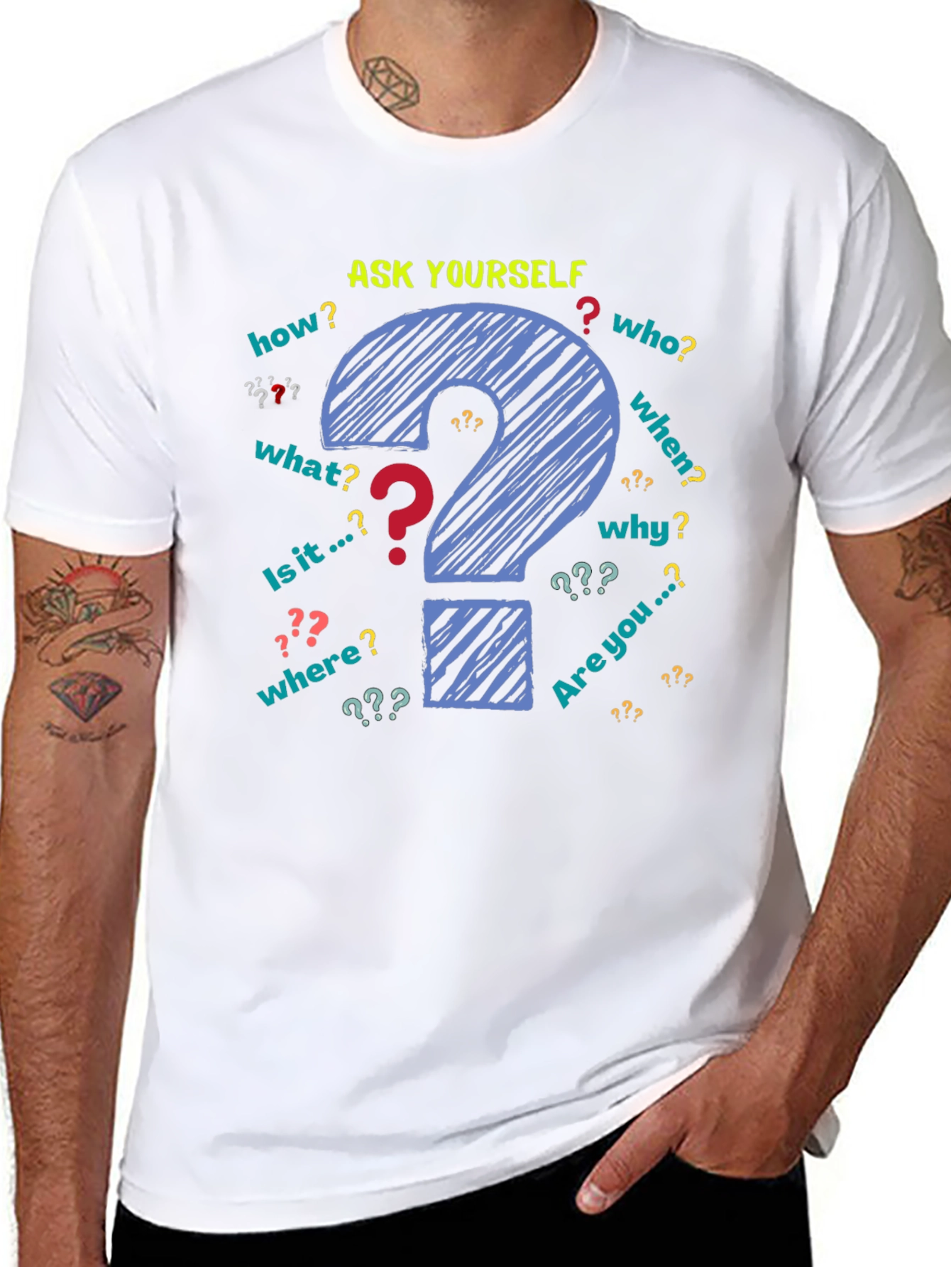 Ask Yourself Graphic T-Shirt