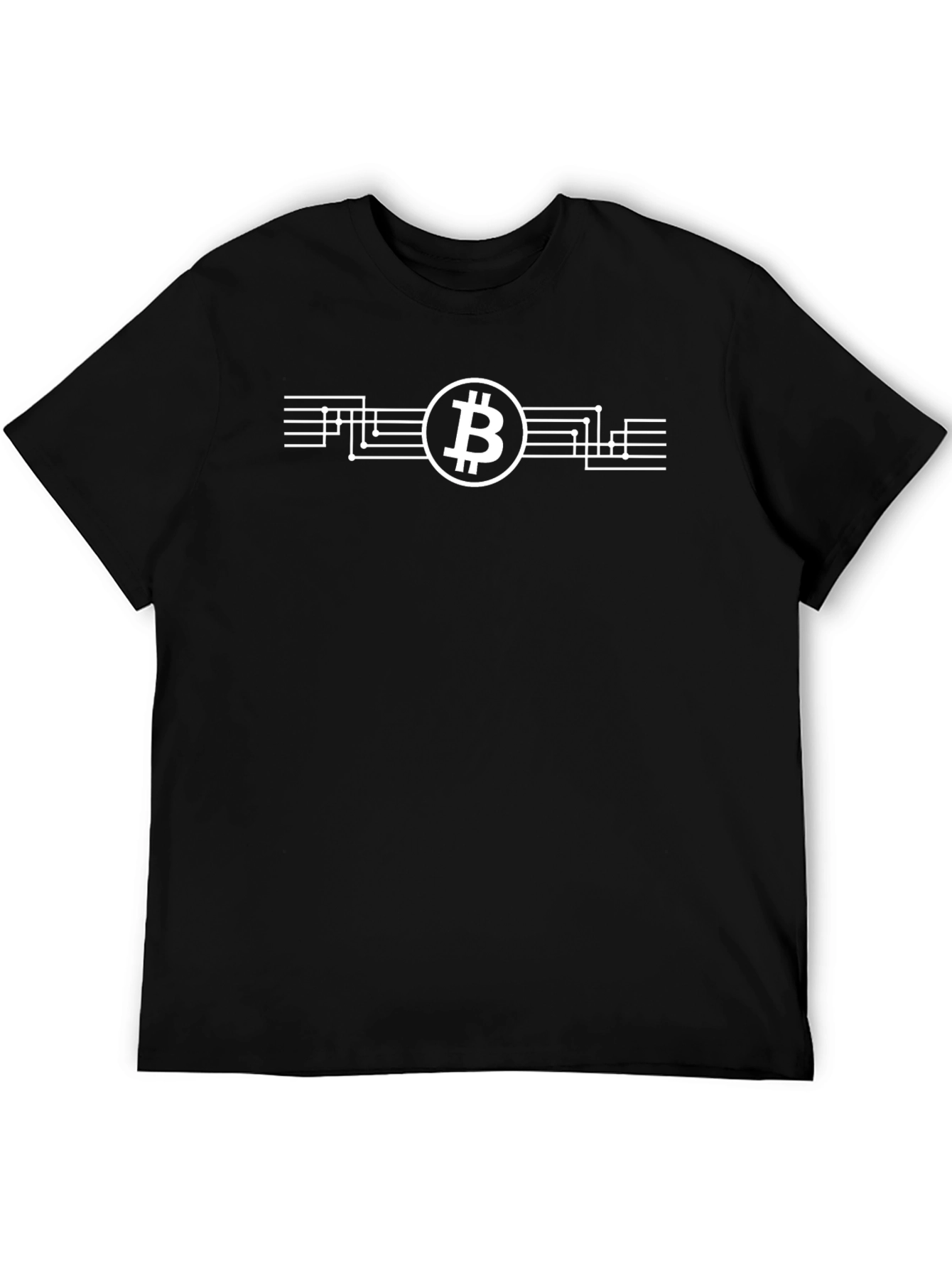 Bitcoin Circuit T-Shirt - Crypto Inspired Design