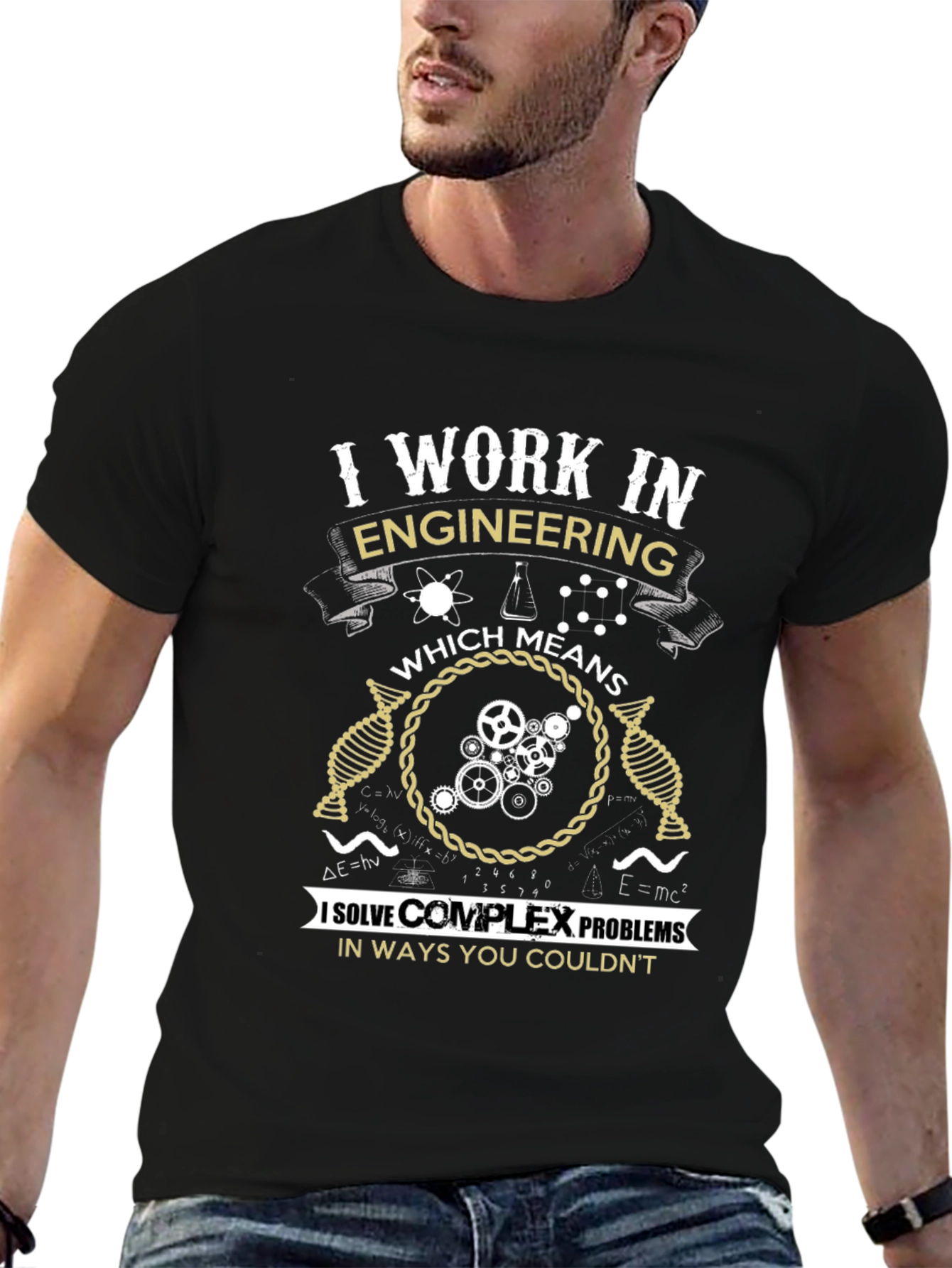 Engineering Problem Solver T-Shirt - Black