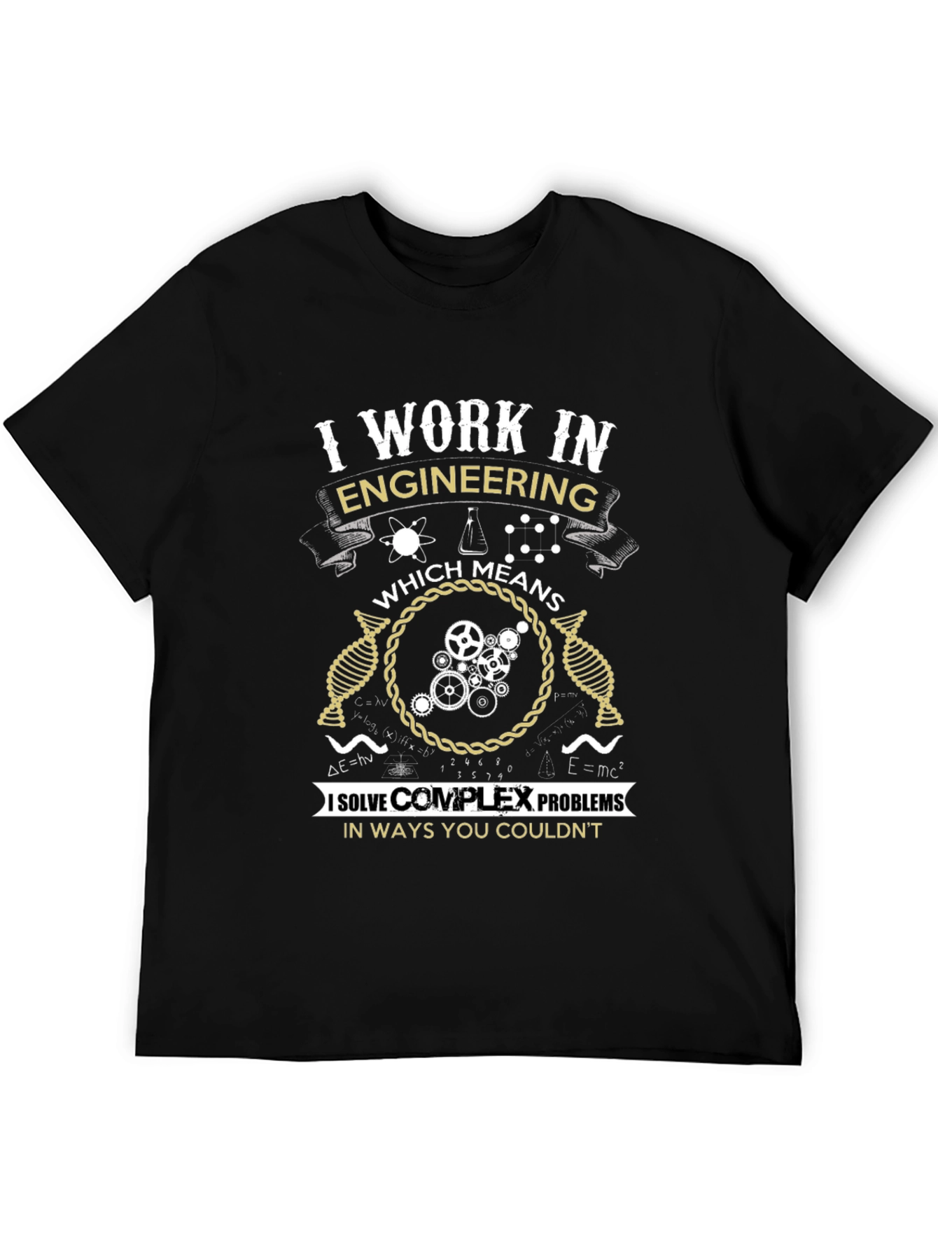 Engineering Problem Solver T-Shirt - Black