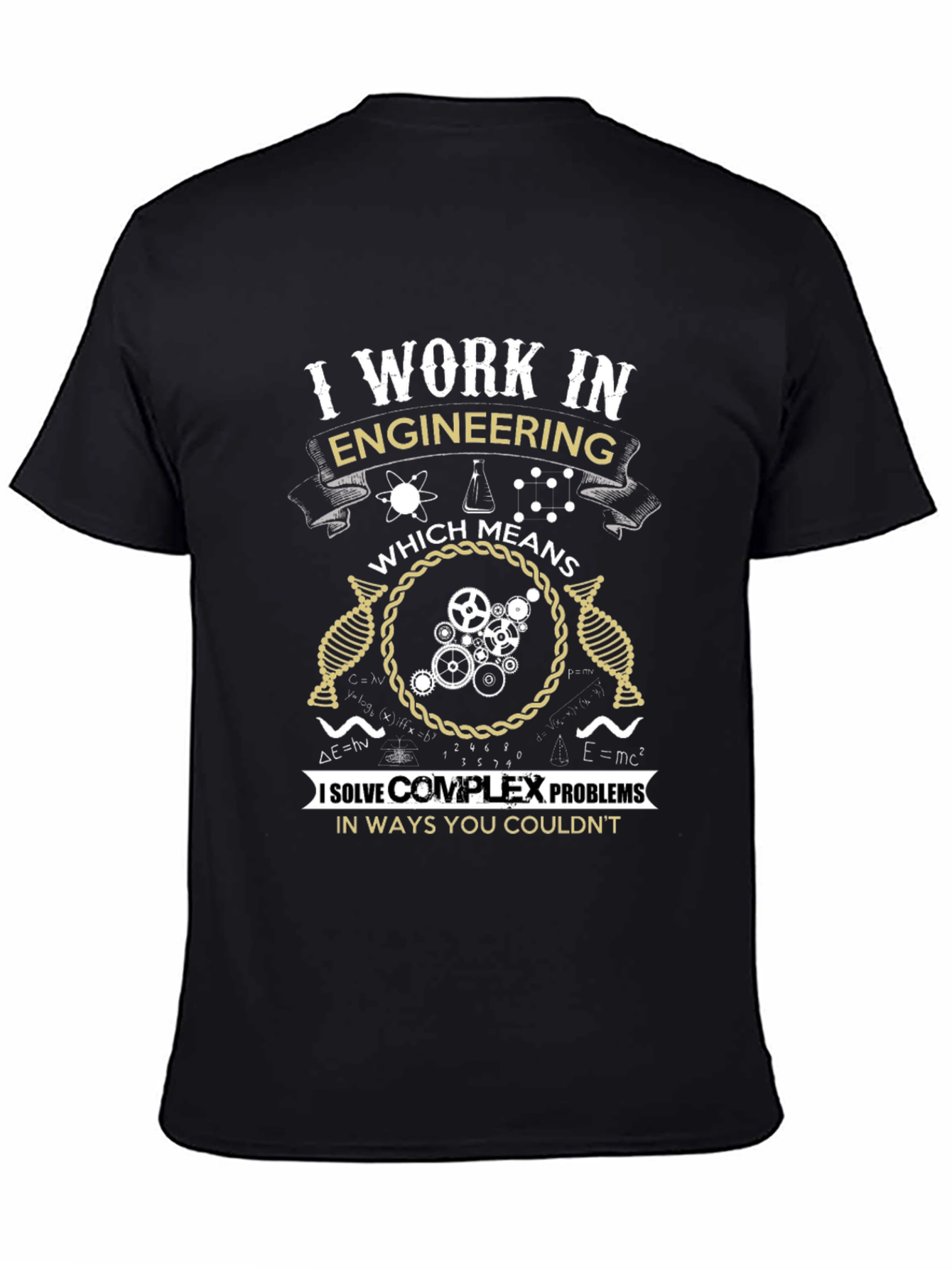 Engineering Problem Solver T-Shirt - Black
