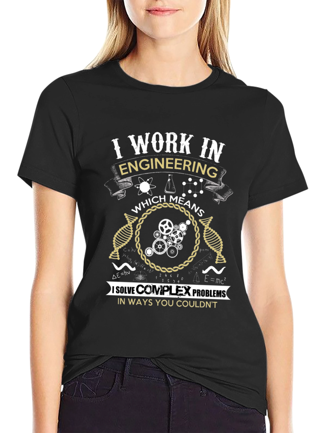 Engineering Problem Solver T-Shirt - Black