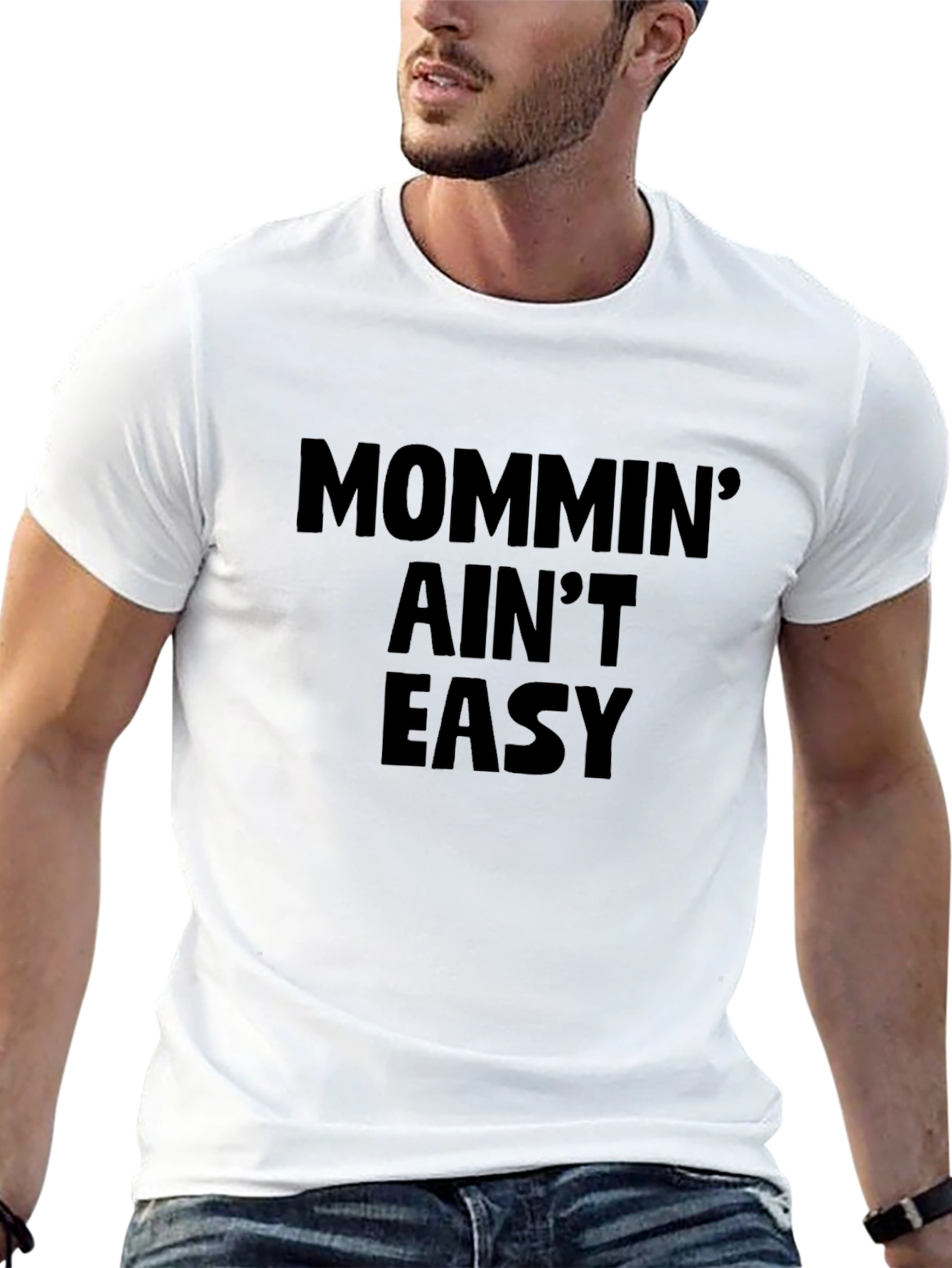 Mommin Aint Easy Black T-Shirt