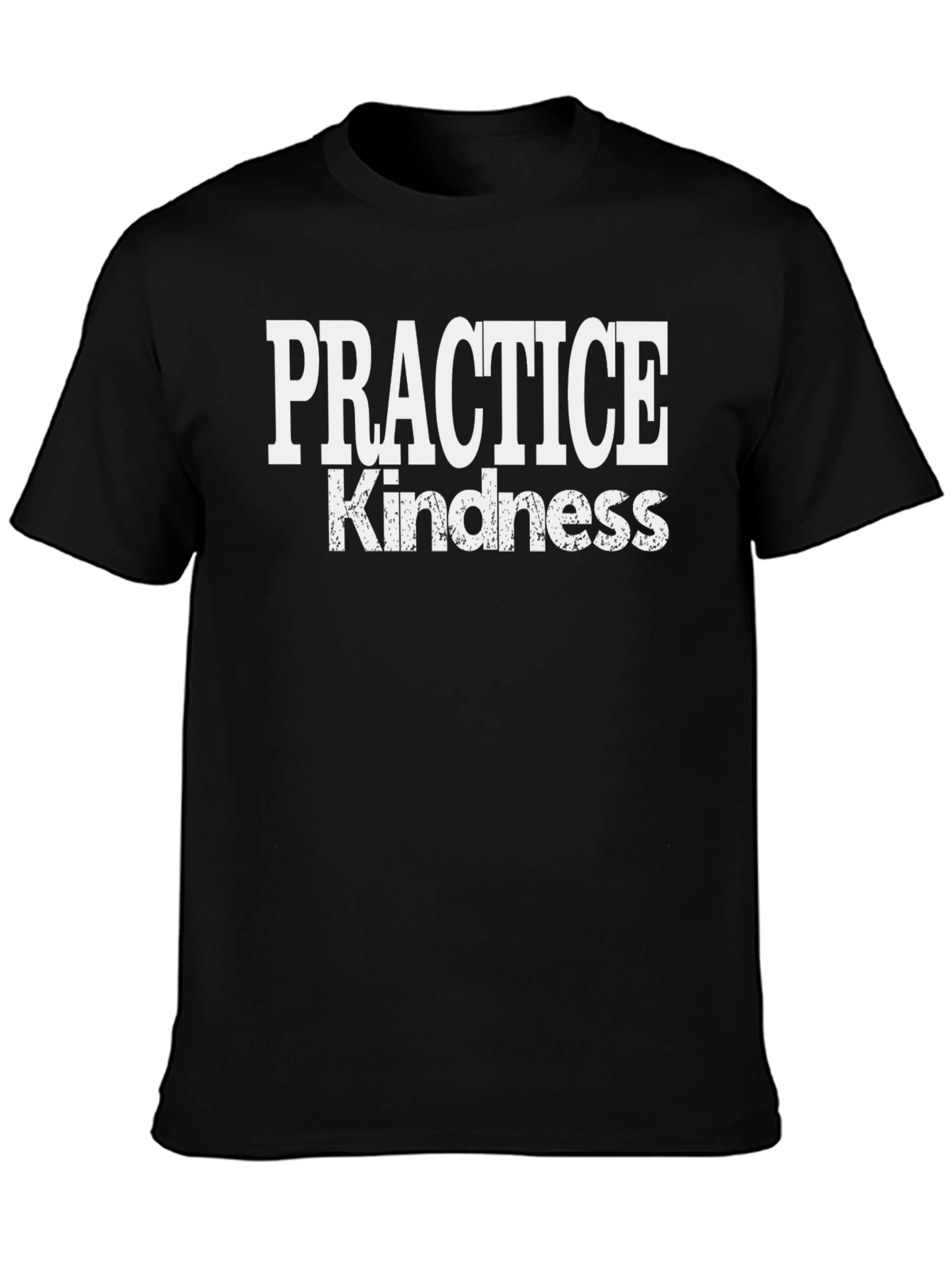 Practice Kindness Graphic Tee - Black
