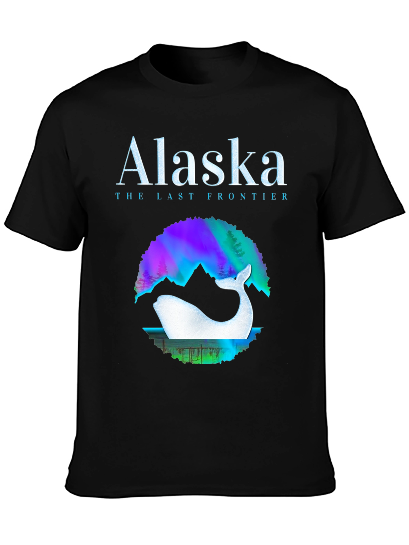 Alaska The Last Frontier Whale T-Shirt