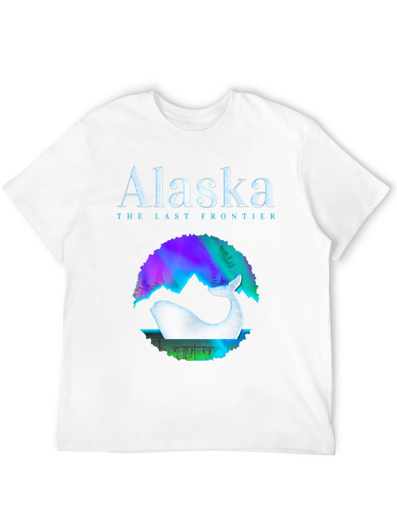 Alaska The Last Frontier Whale T-Shirt