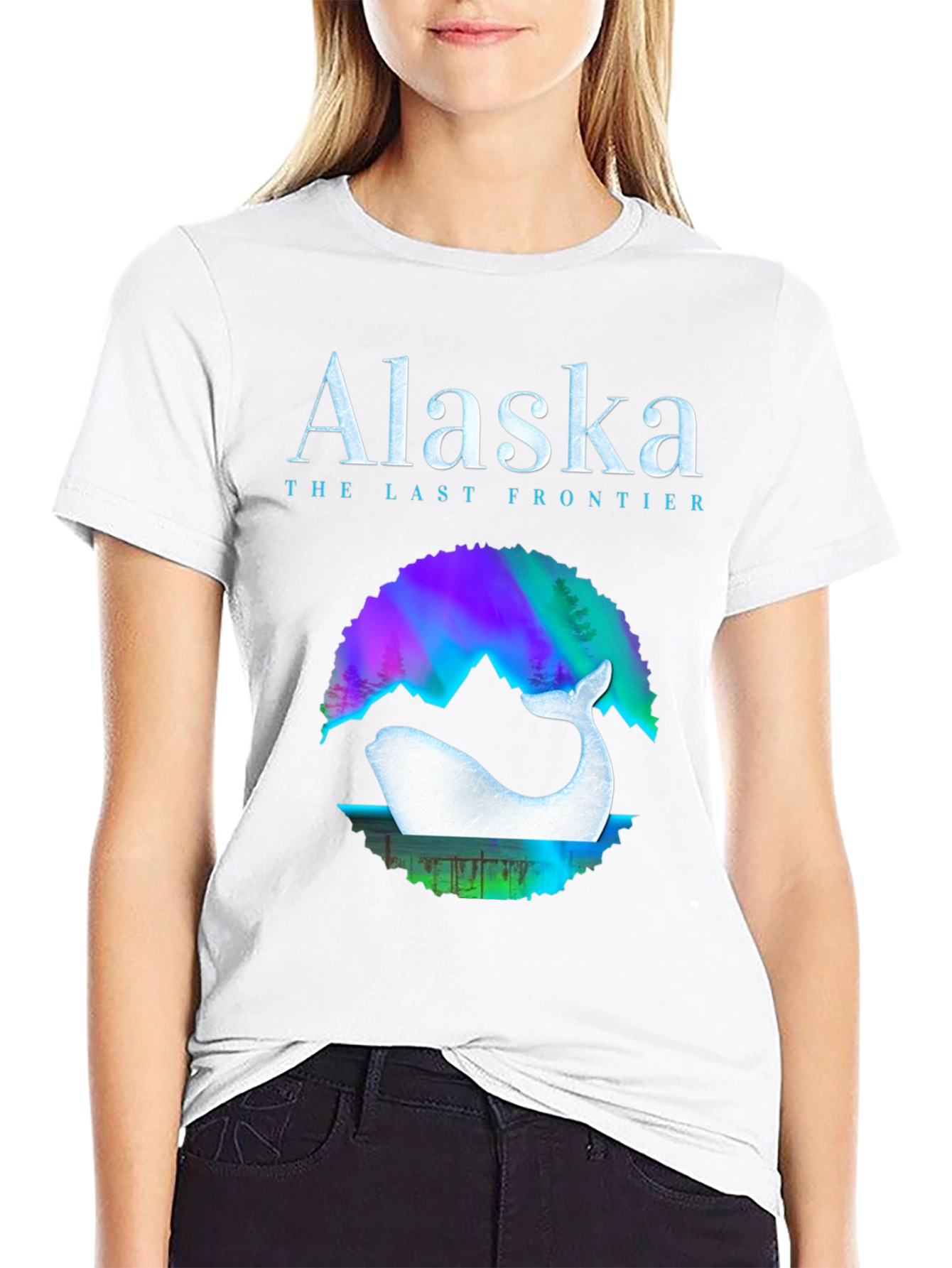 Alaska The Last Frontier Whale T-Shirt