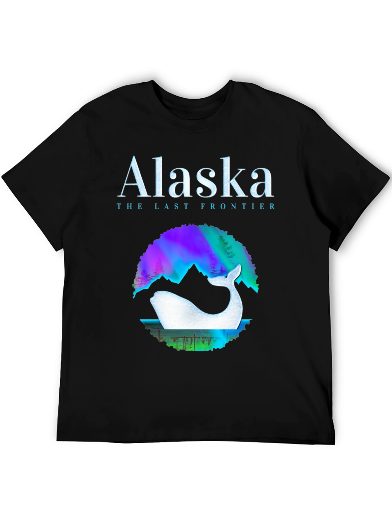 Alaska The Last Frontier Whale T-Shirt