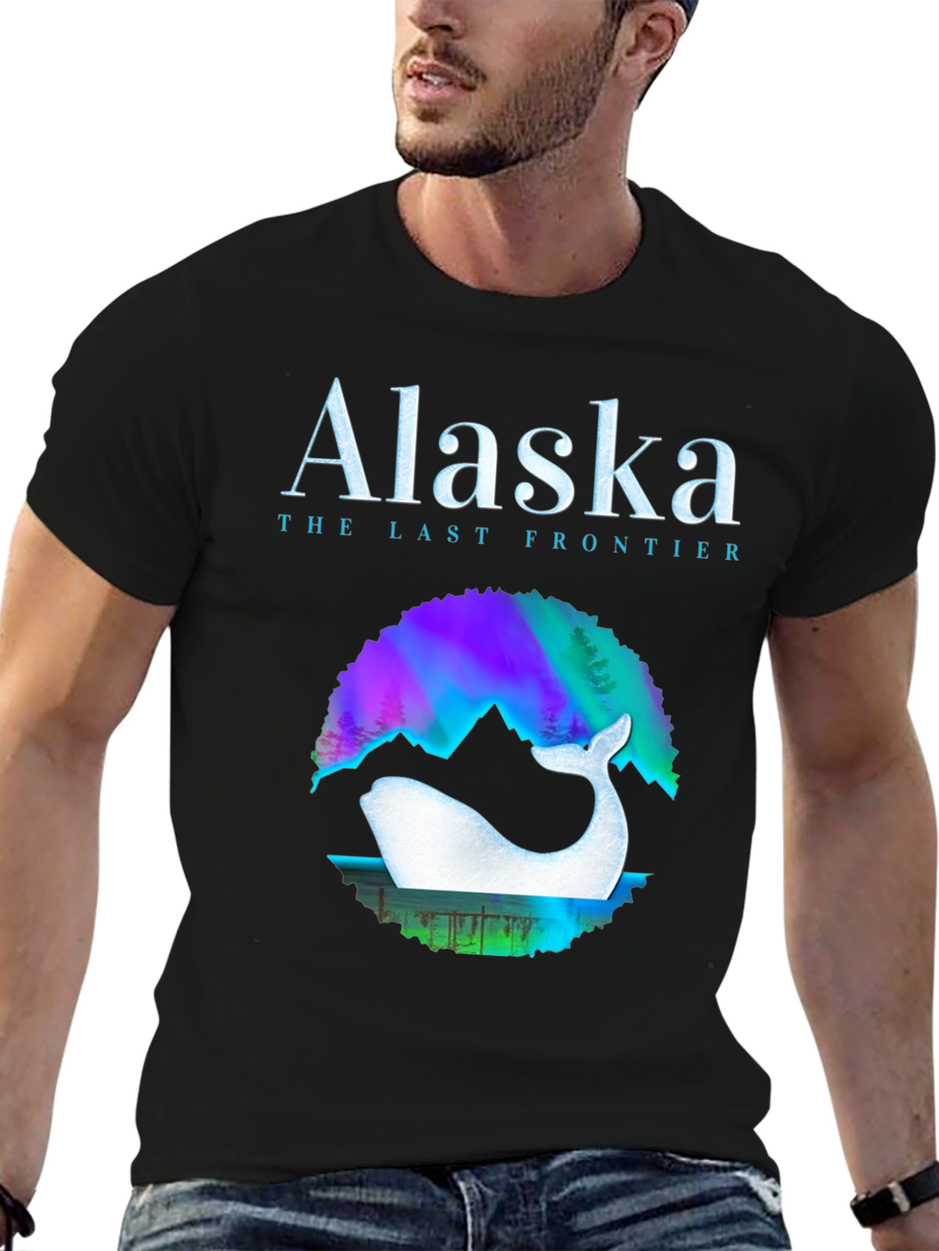Alaska The Last Frontier Whale T-Shirt