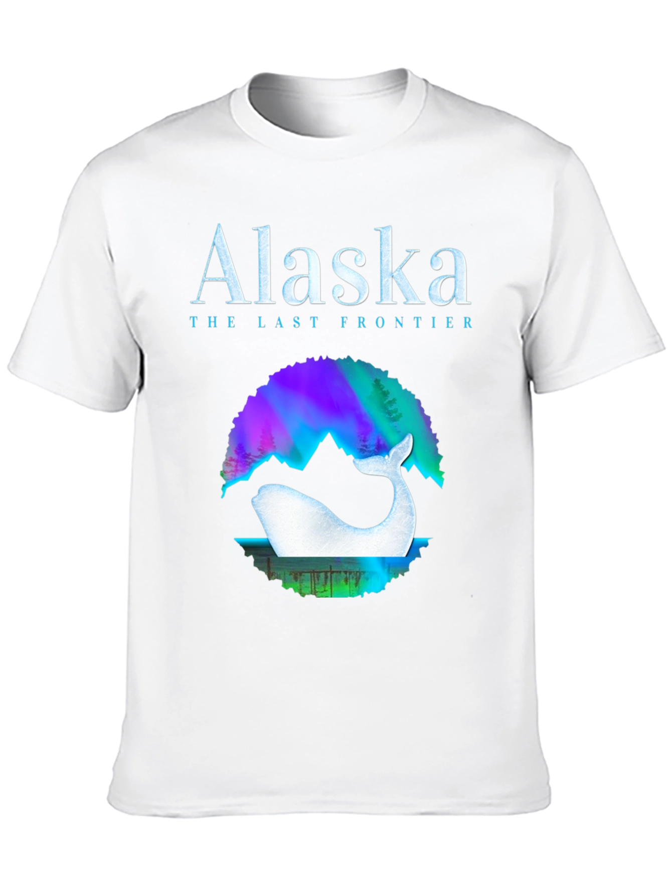 Alaska The Last Frontier Whale T-Shirt