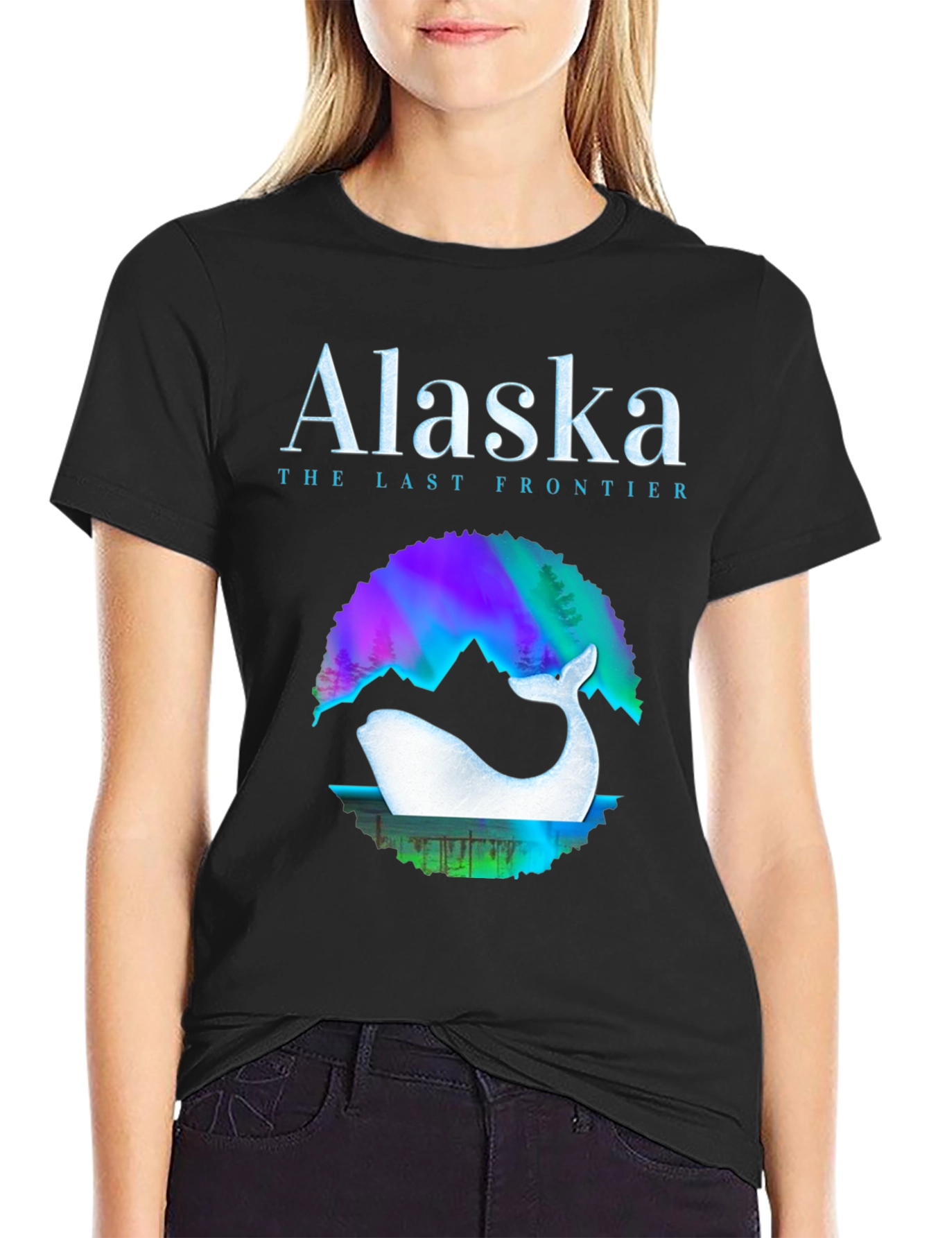 Alaska The Last Frontier Whale T-Shirt