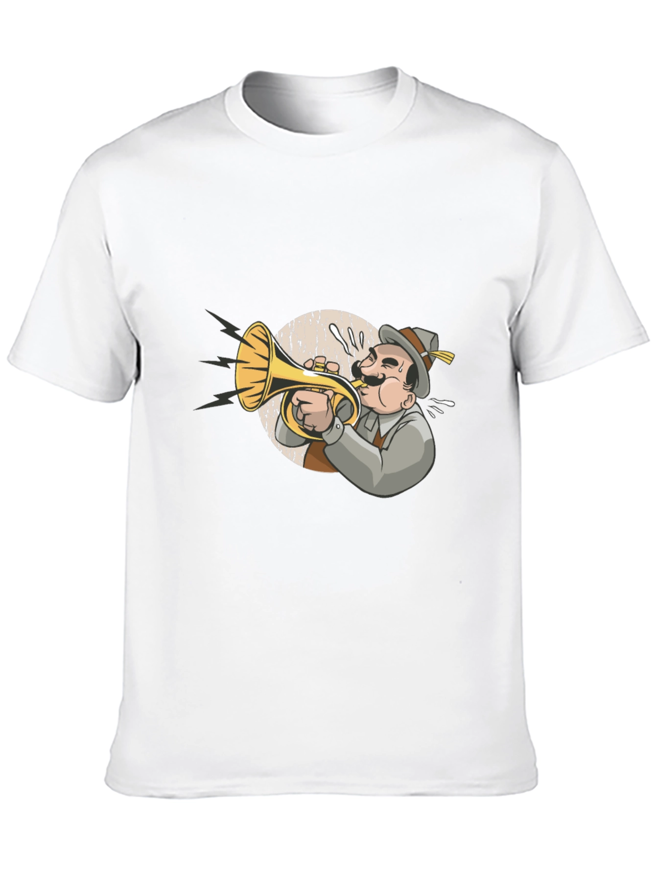 Oktoberfest Trumpet Player Black T-Shirt