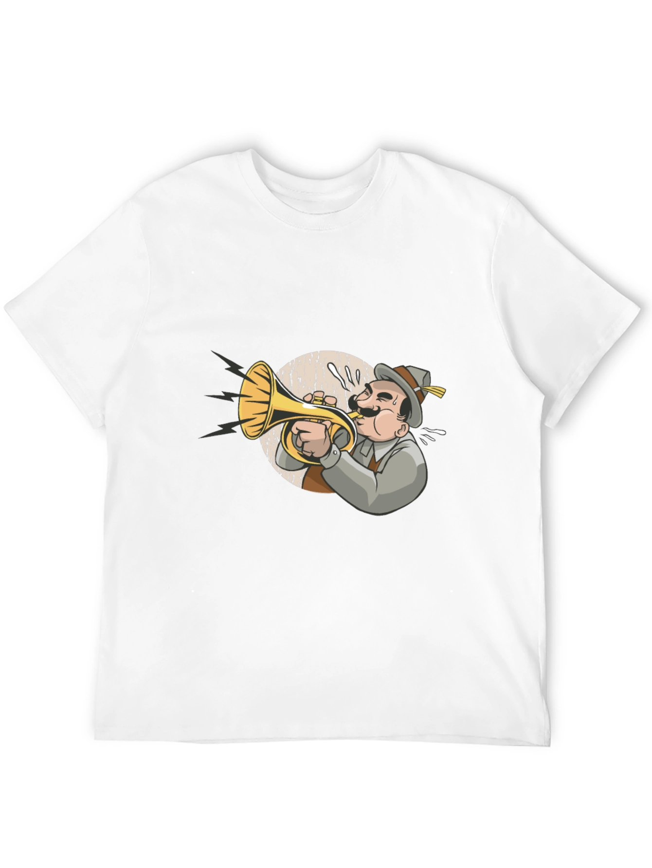 Oktoberfest Trumpet Player Black T-Shirt
