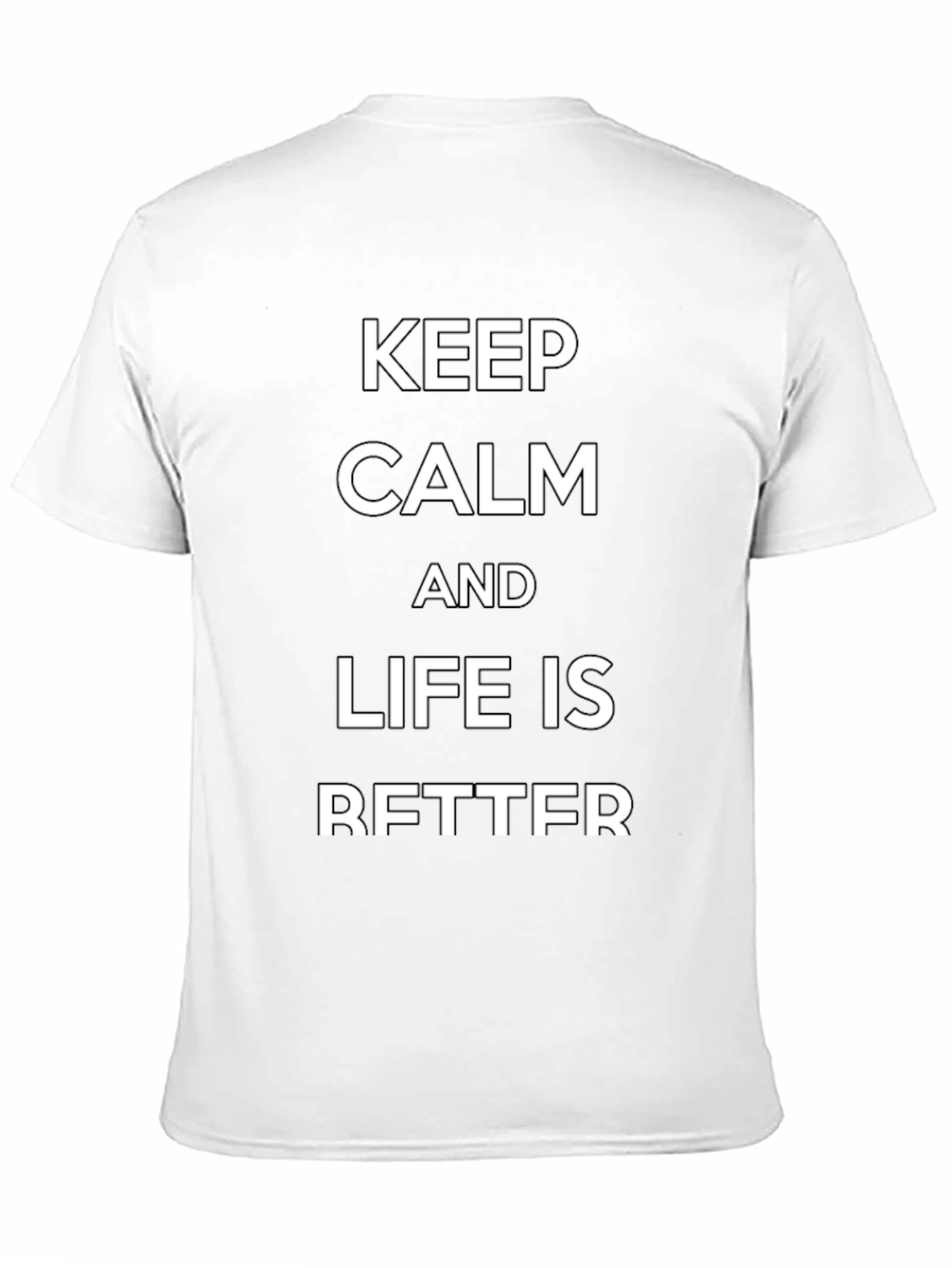 Keep Calm Funny Graphic Tee