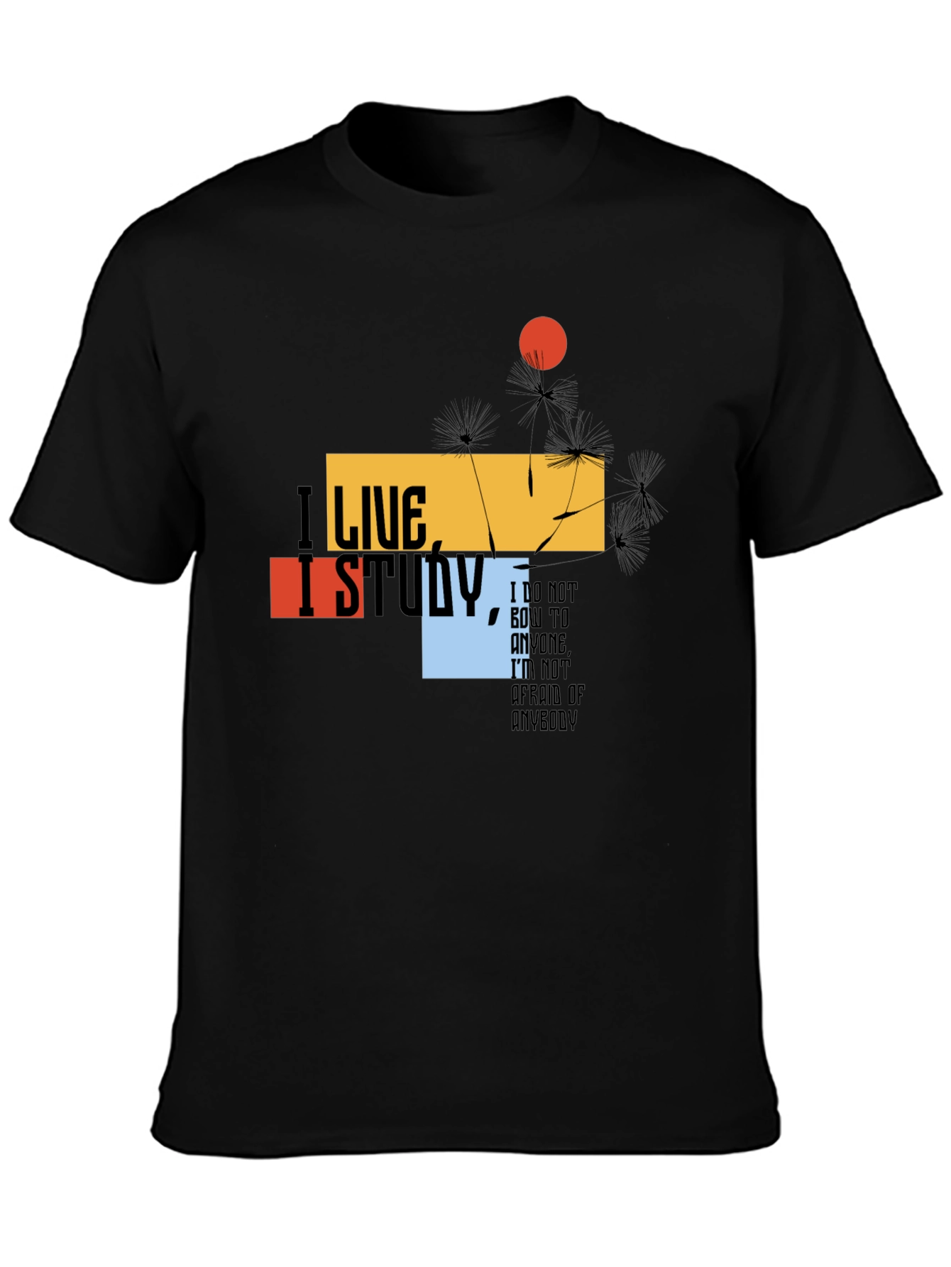 Bold Graphic Tee - Live Study Empower!
