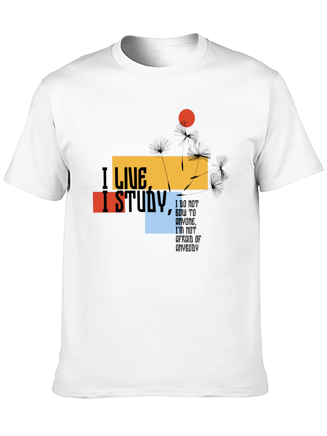 Bold Graphic Tee - Live Study Empower!