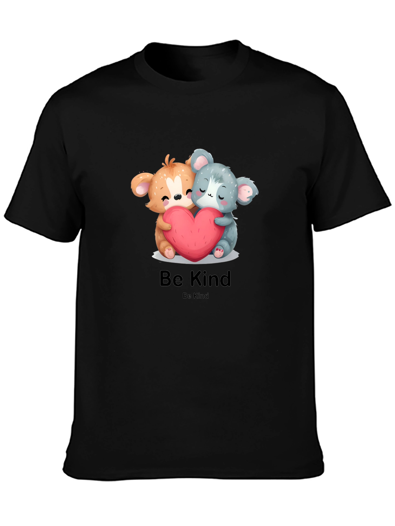 Be Kind Graphic Tee - Cute Koala Bears