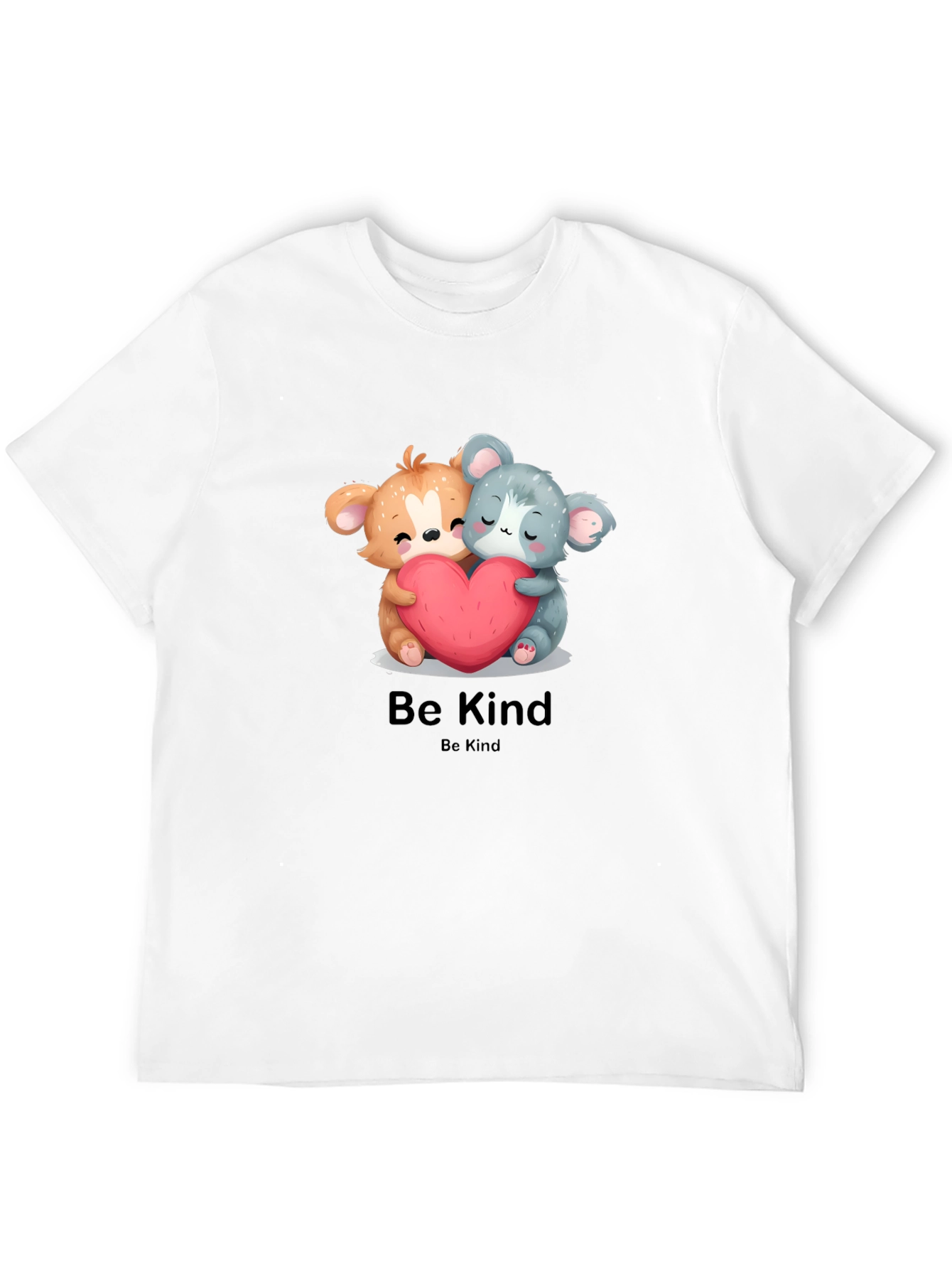 Be Kind Graphic Tee - Cute Koala Bears