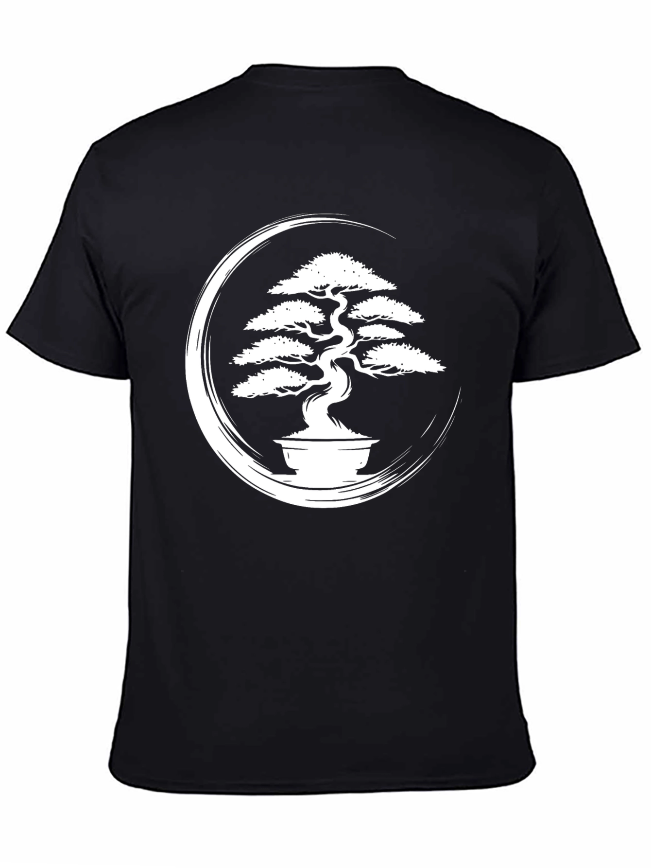 Bonsai Tree Graphic Tee - Zen Style