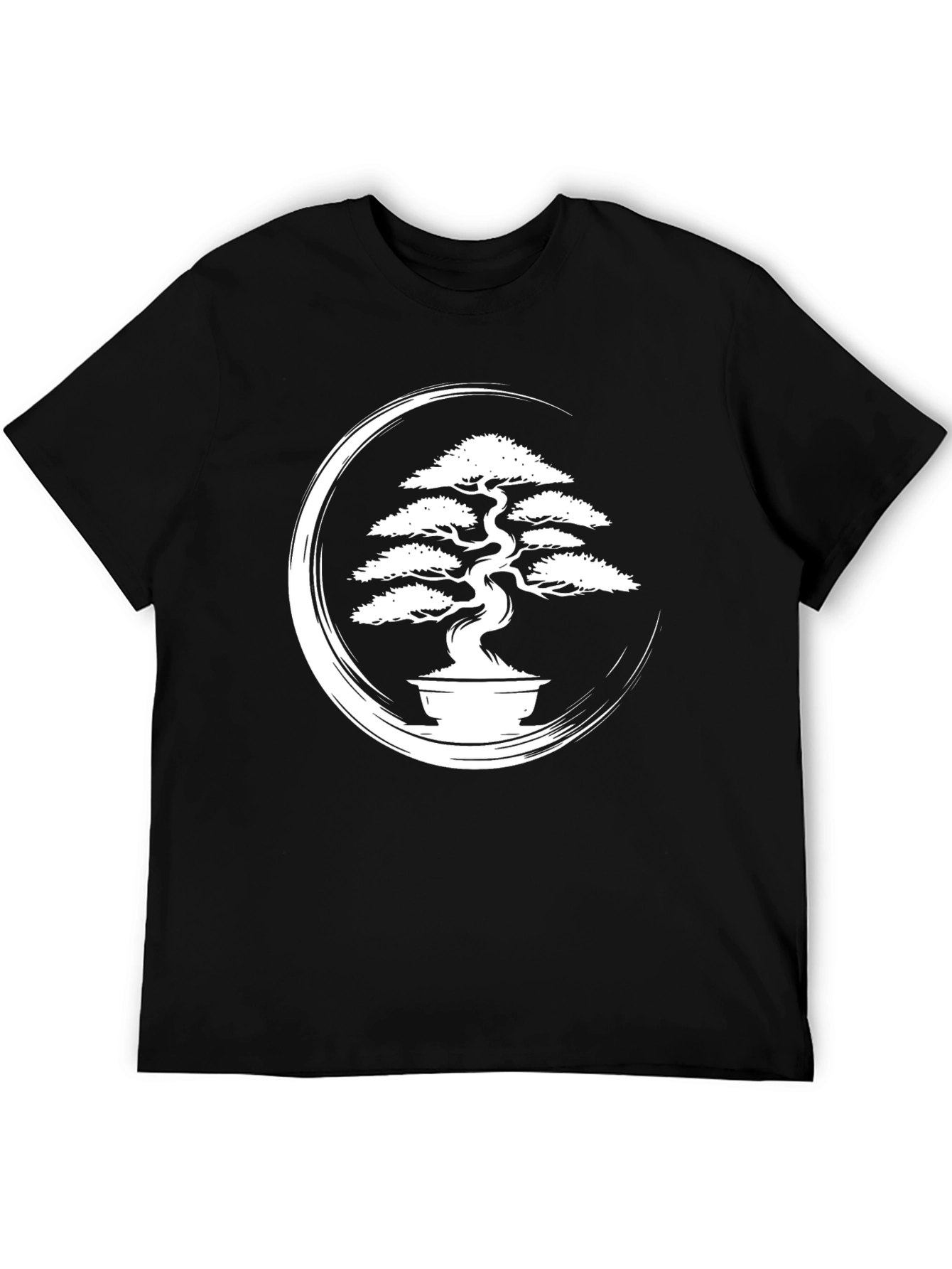Bonsai Tree Graphic Tee - Zen Style