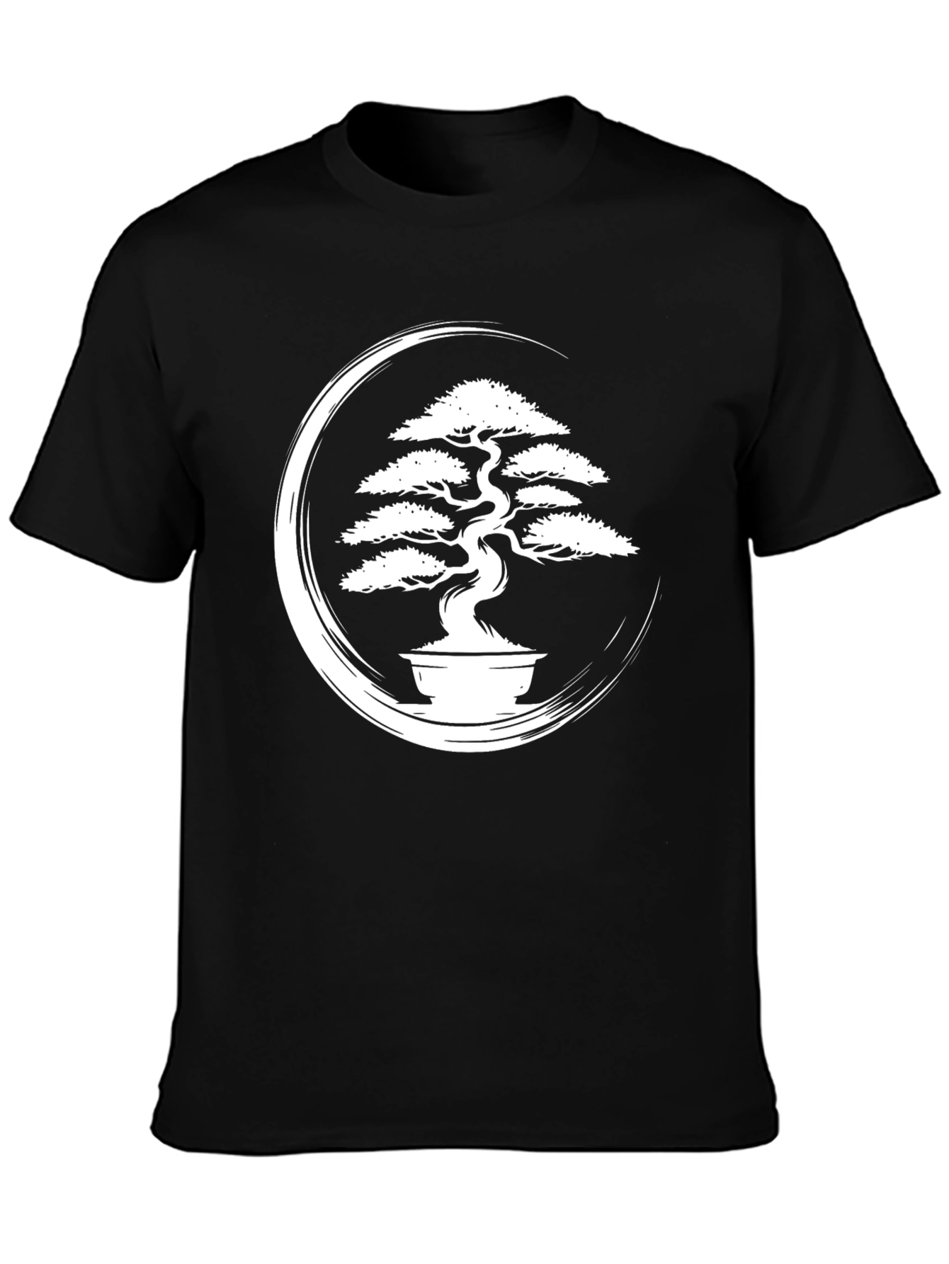 Bonsai Tree Graphic Tee - Zen Style
