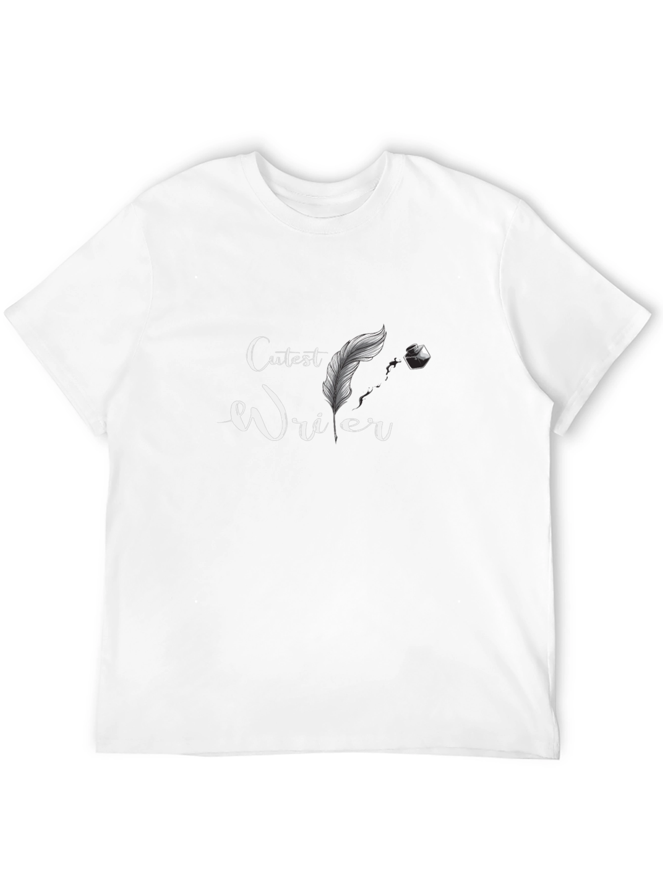 Cutest Writer Graphic T-Shirt