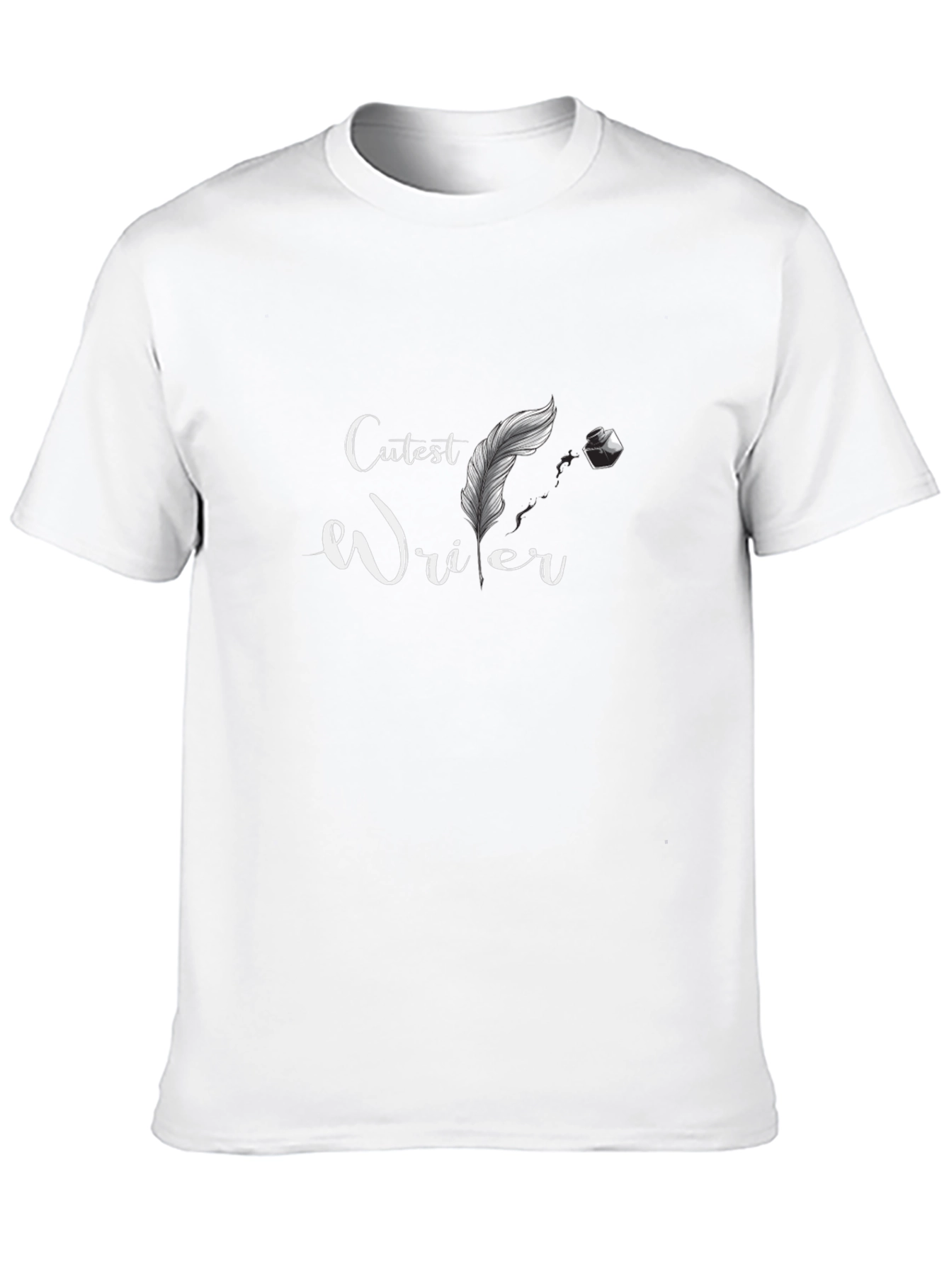 Cutest Writer Graphic T-Shirt